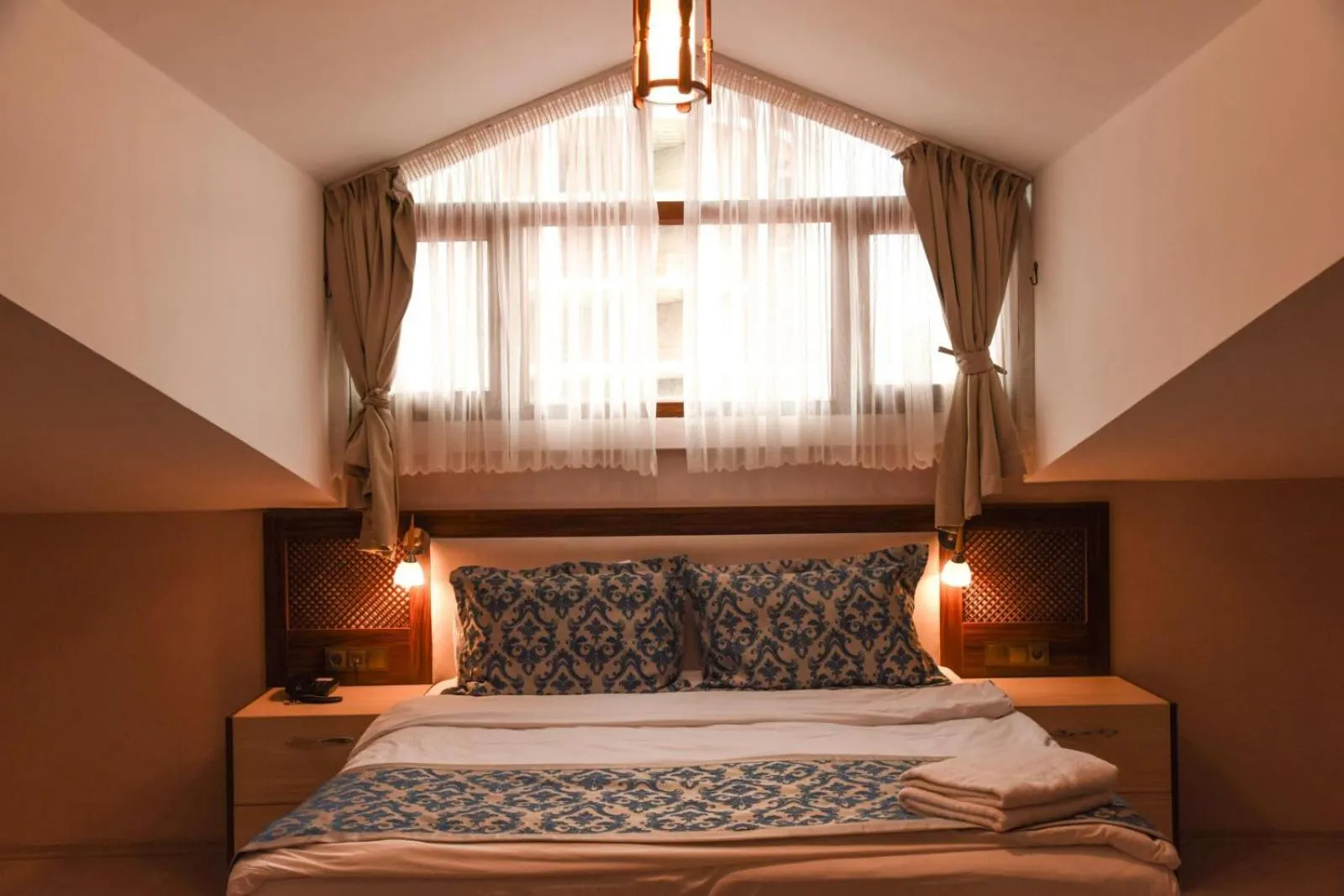 Bed in Cevaher Hotel & Suıtes