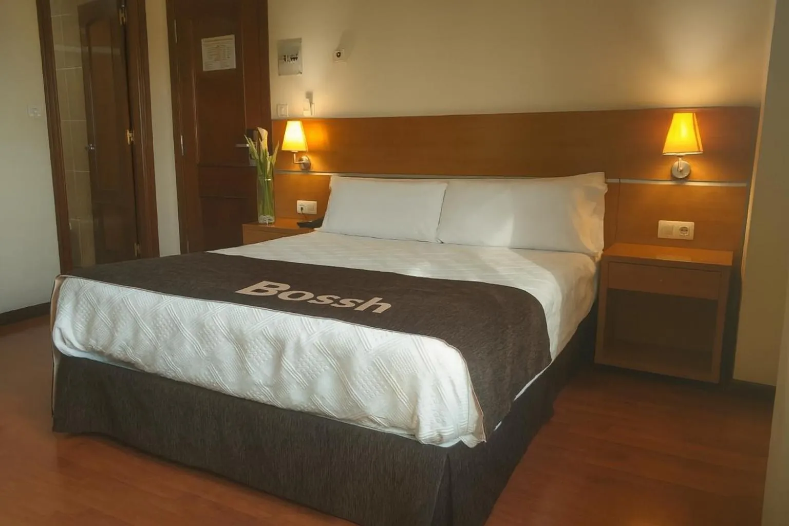 Bed in Hotel Avión by Bossh! Hotels