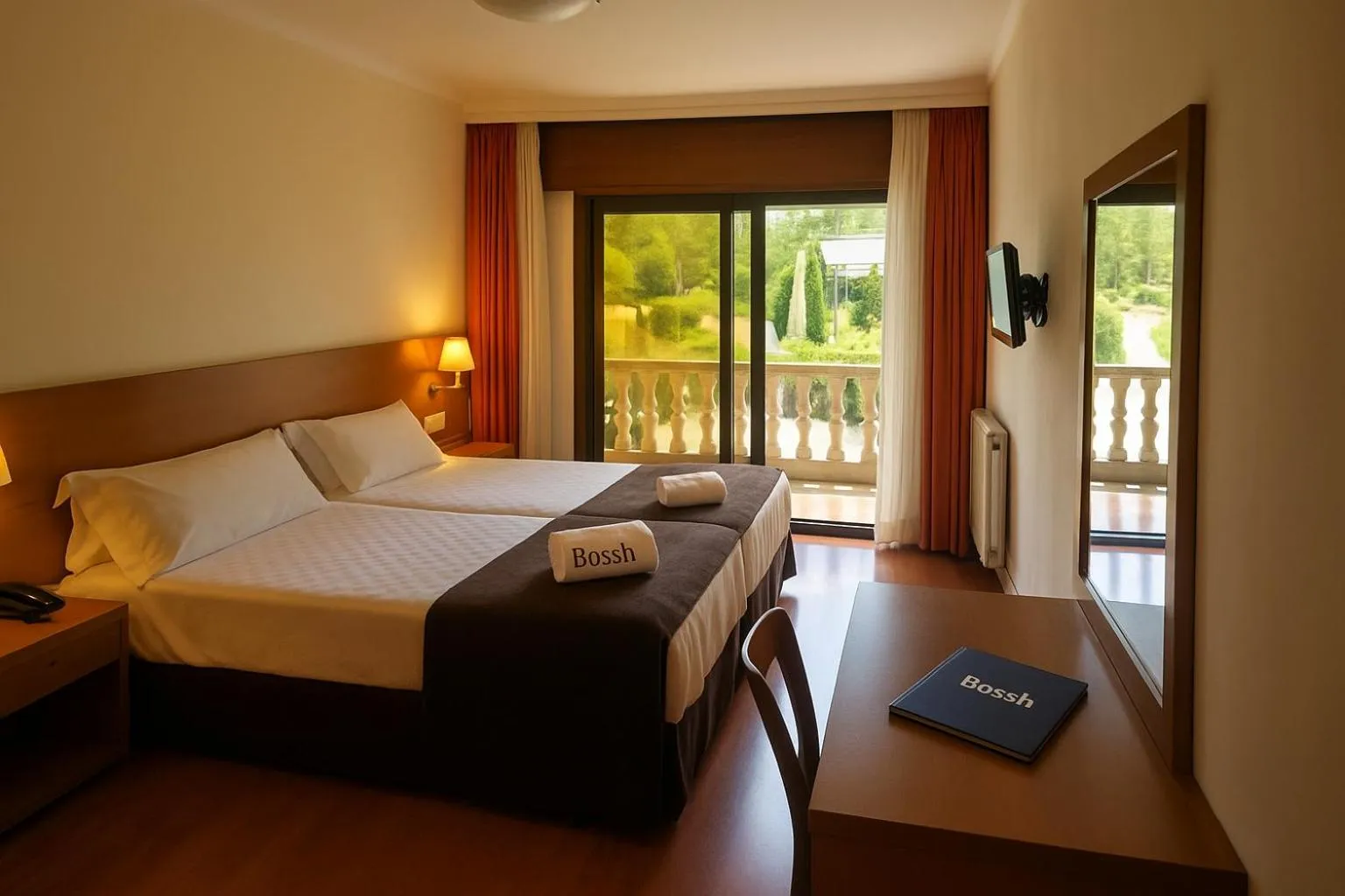 Bed in Hotel Avión by Bossh! Hotels