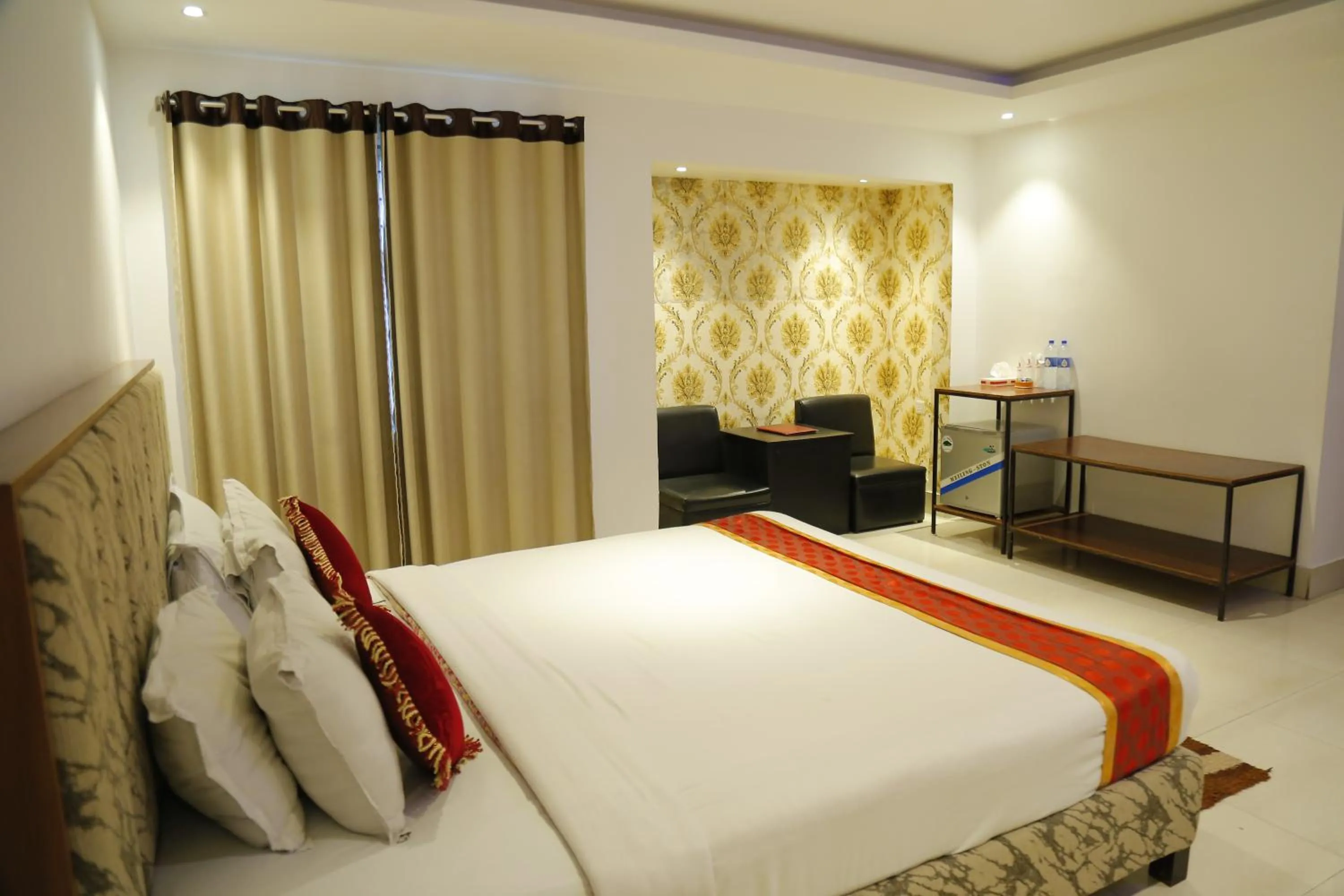 Bed in Panshi Inn Sylhet
