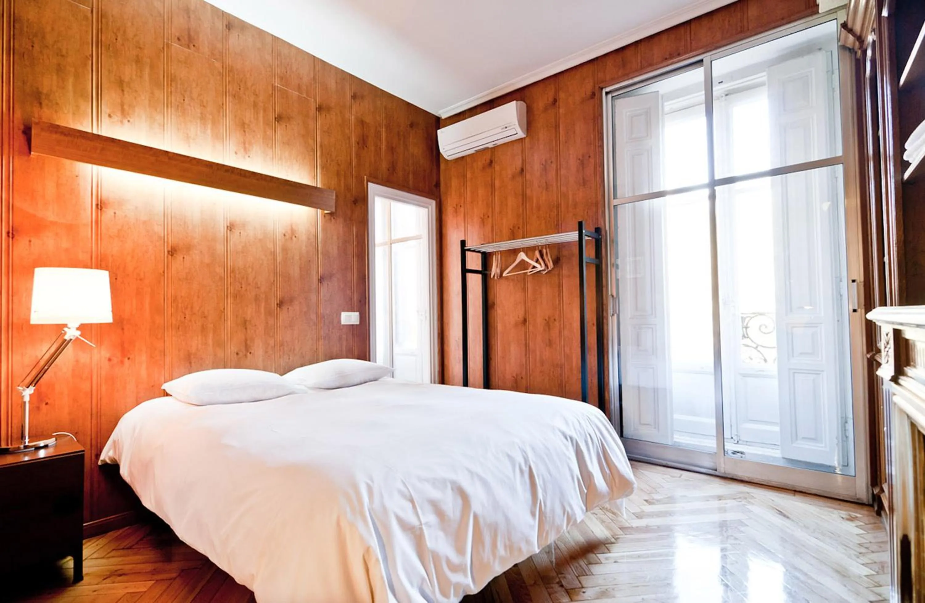 Bed in Hostal Asunción