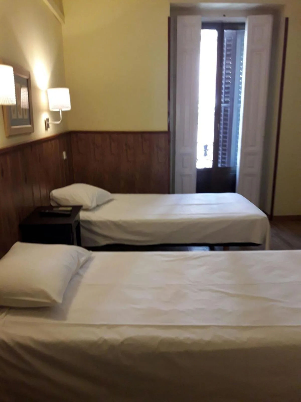 Bed in Hostal Asunción