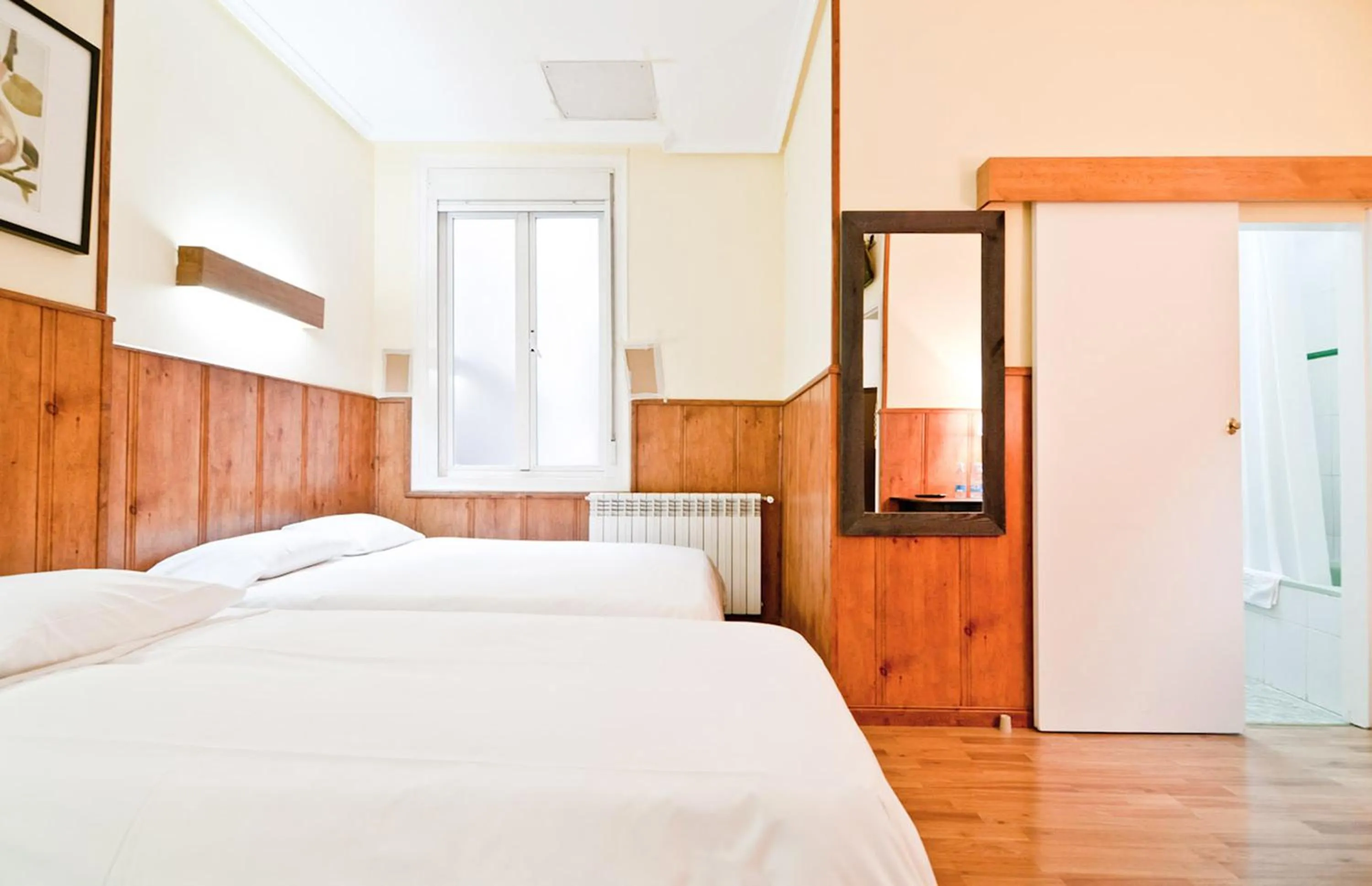 Bed in Hostal Asunción