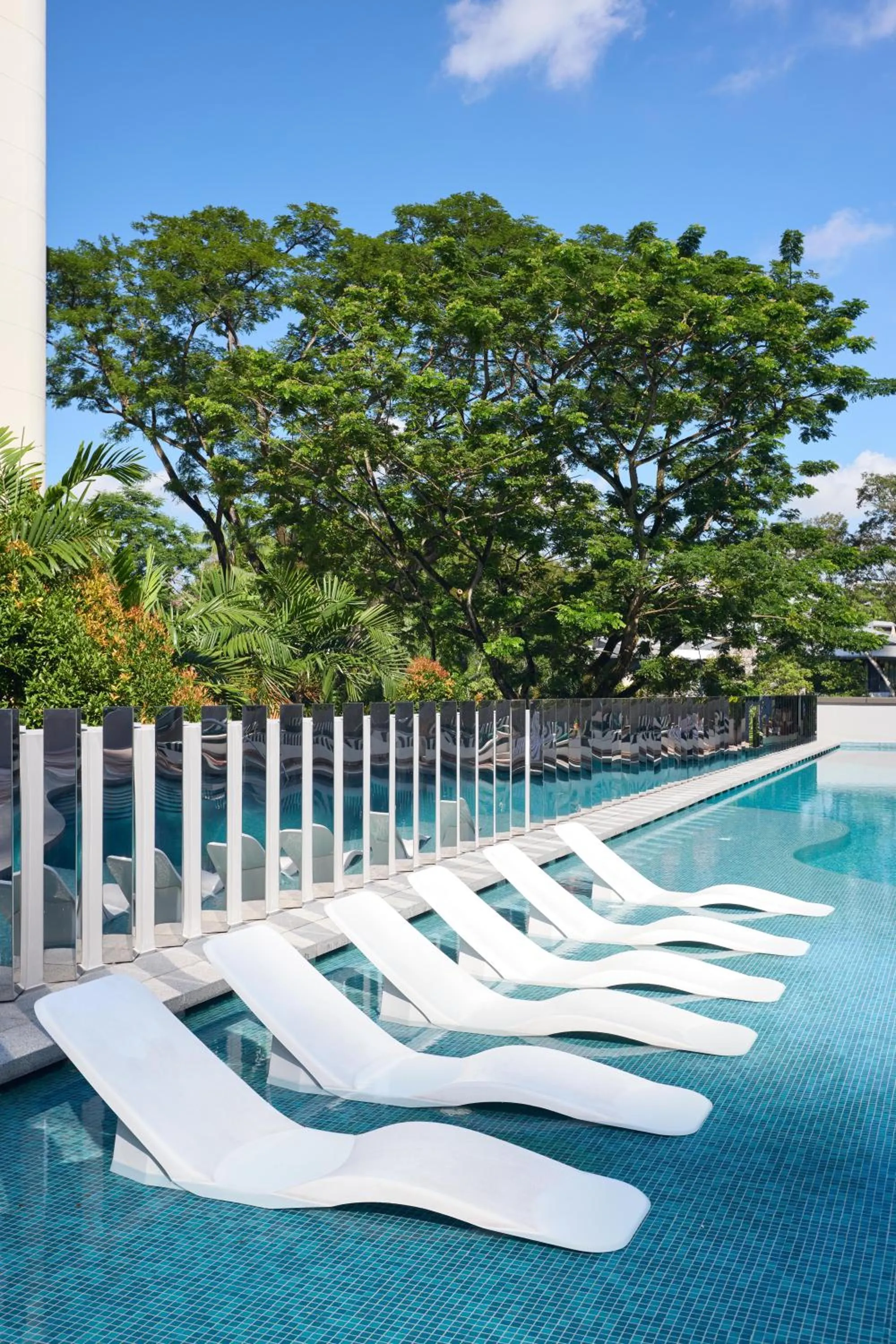 Swimming pool in The Standard, Singapore