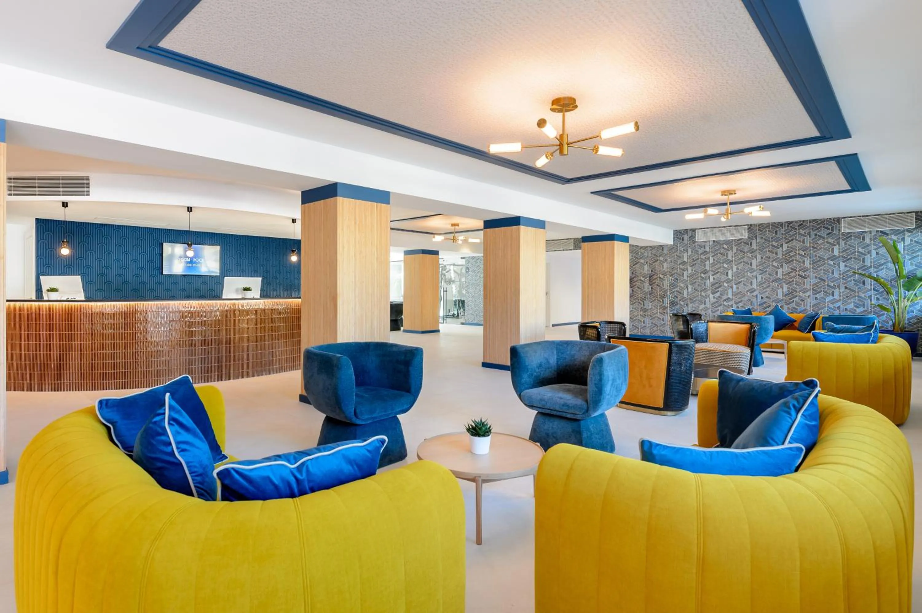 Lobby or reception in Hotel Vibra Palma Cactus