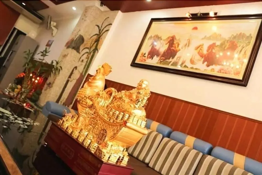 Decorative detail in Vạn Xuân Hotel HN - by BAY LUXURY