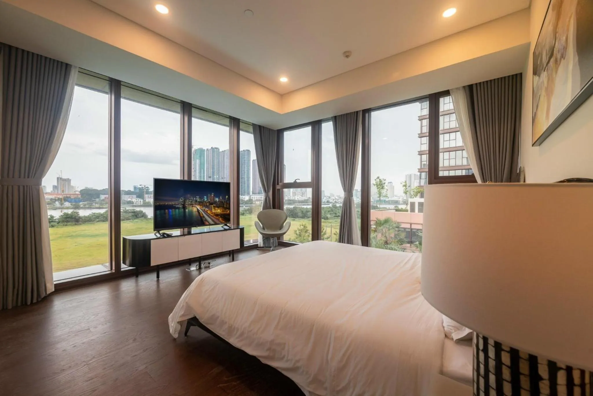 Communal lounge/ TV room in The Galleria Thủ Thiêm - Panorama Sky View