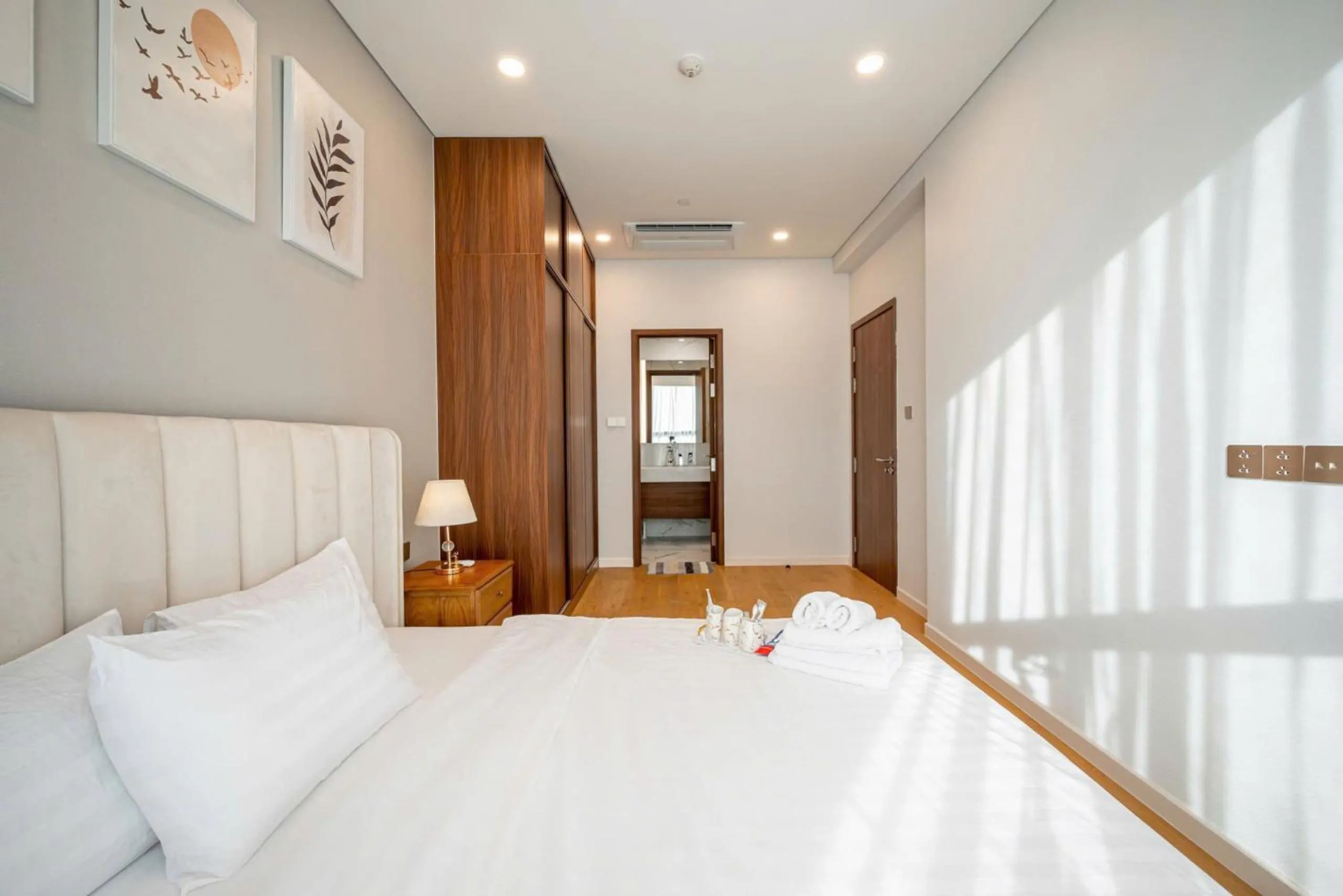 Bed in The Galleria Thủ Thiêm - Panorama Sky View