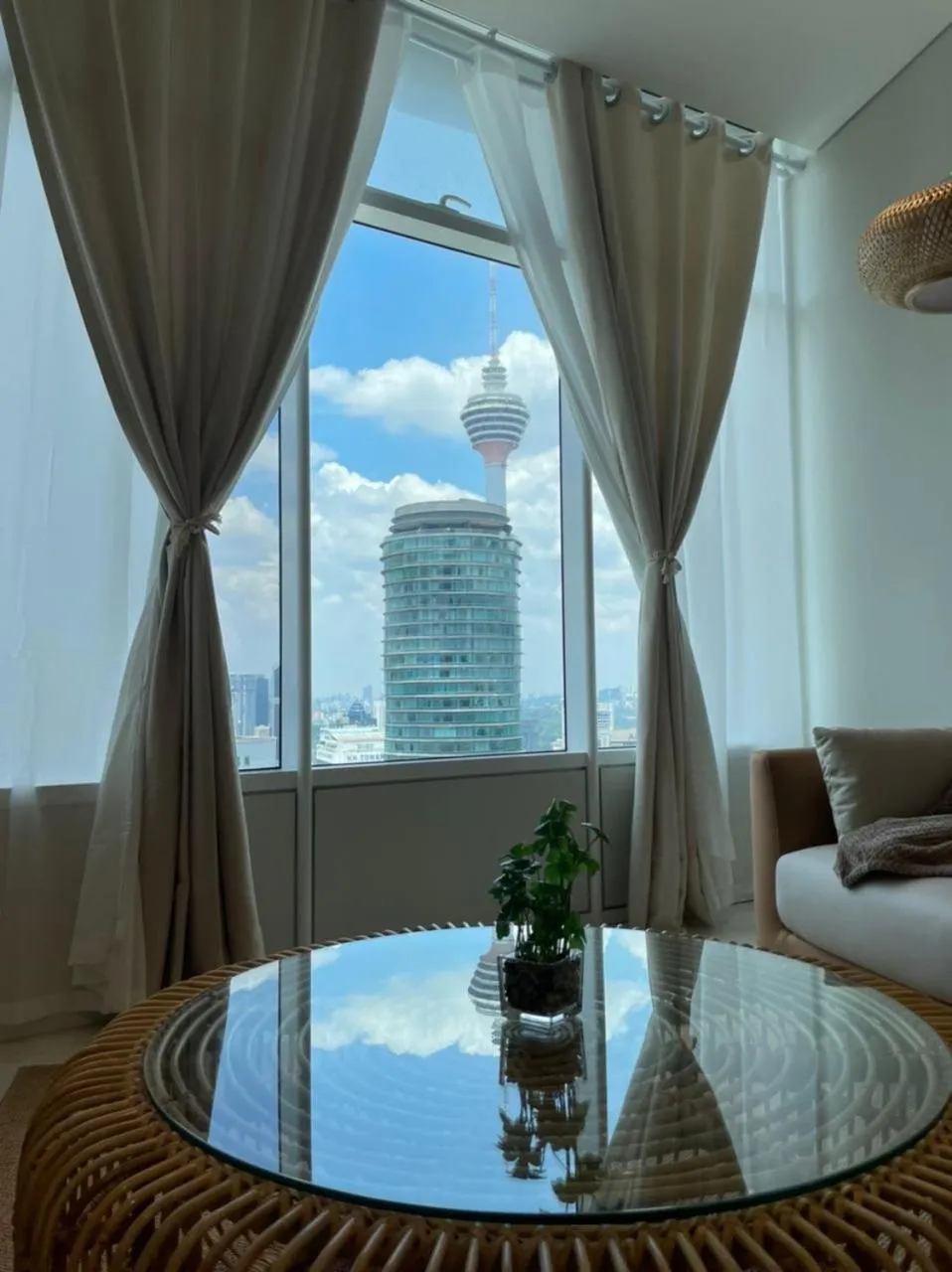 Living room in Sky Suites KLCC by Luna KL