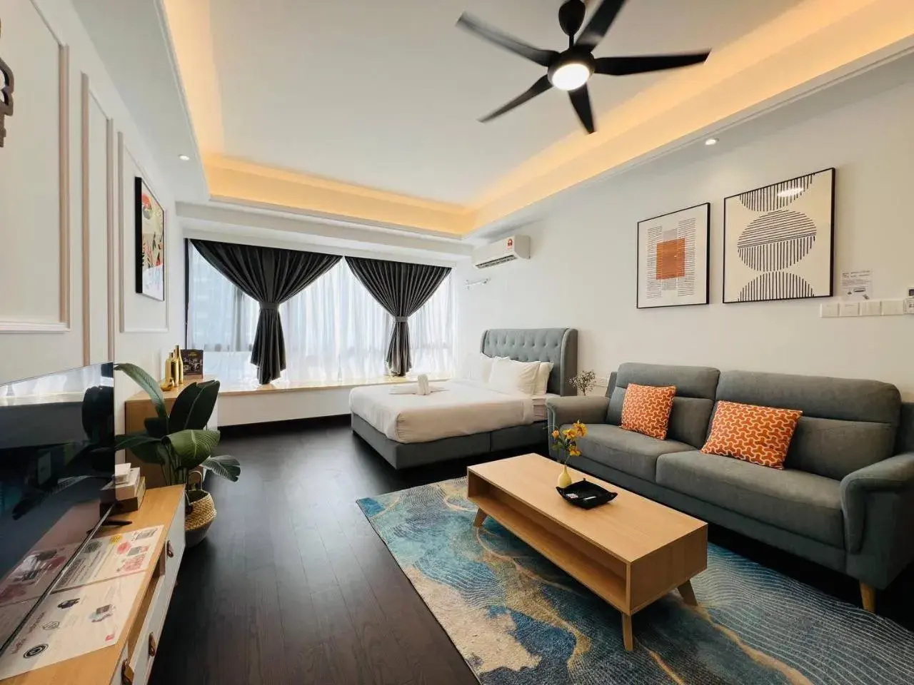 Deluxe Queen Studio in R&F Seine Region by ANJU Deluxe Queen Studio in R&F Seine Region by ANJU