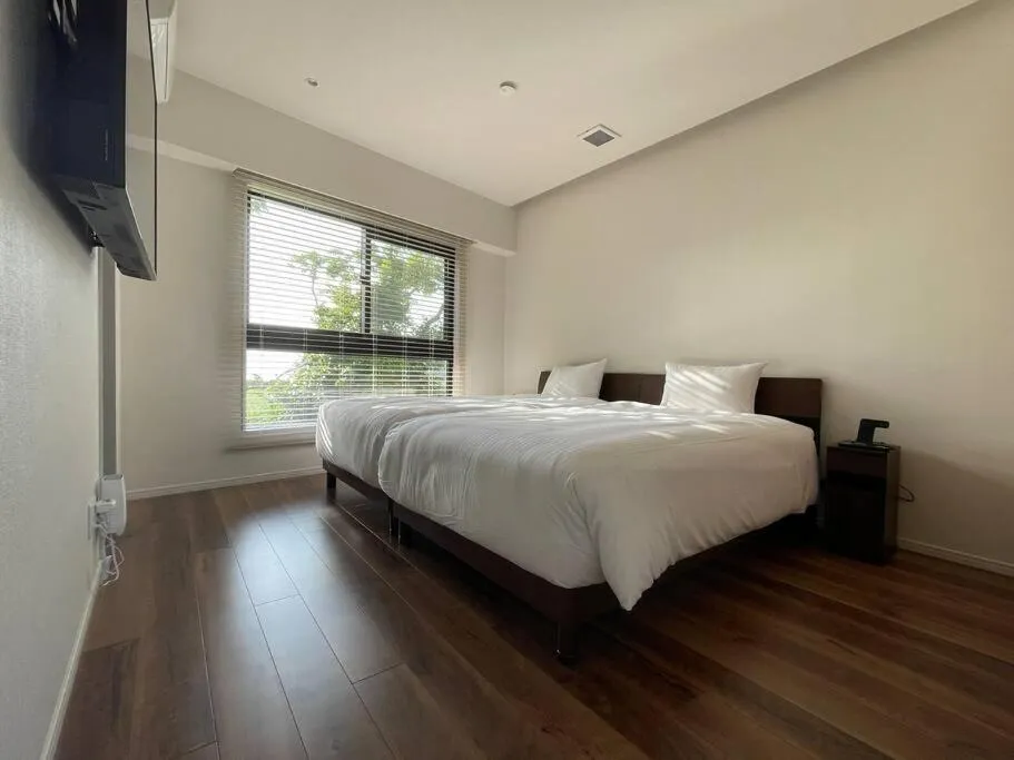 Bed in Private Villa JIN-仁-