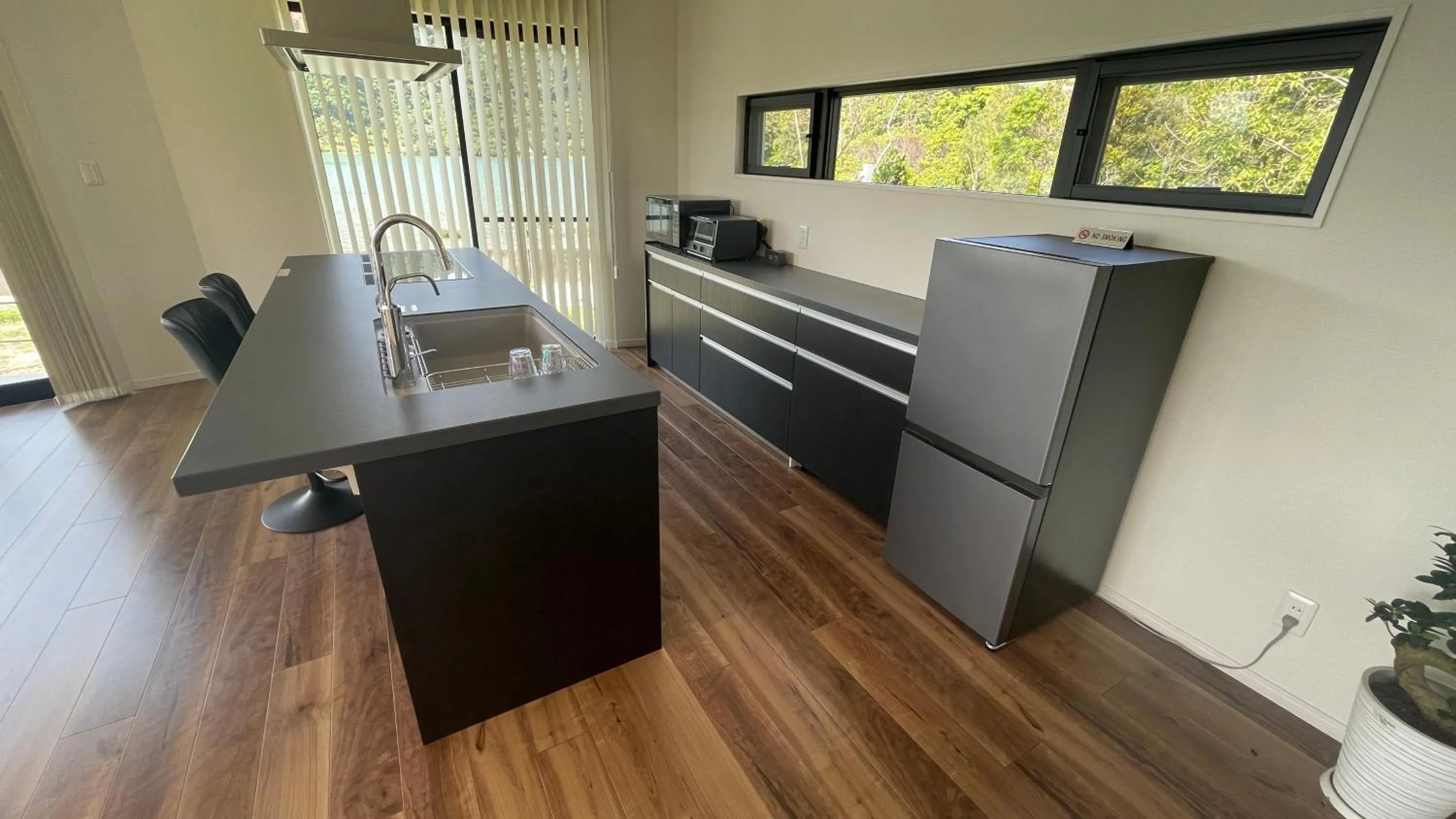 Kitchen or kitchenette in Private Villa JIN-仁-