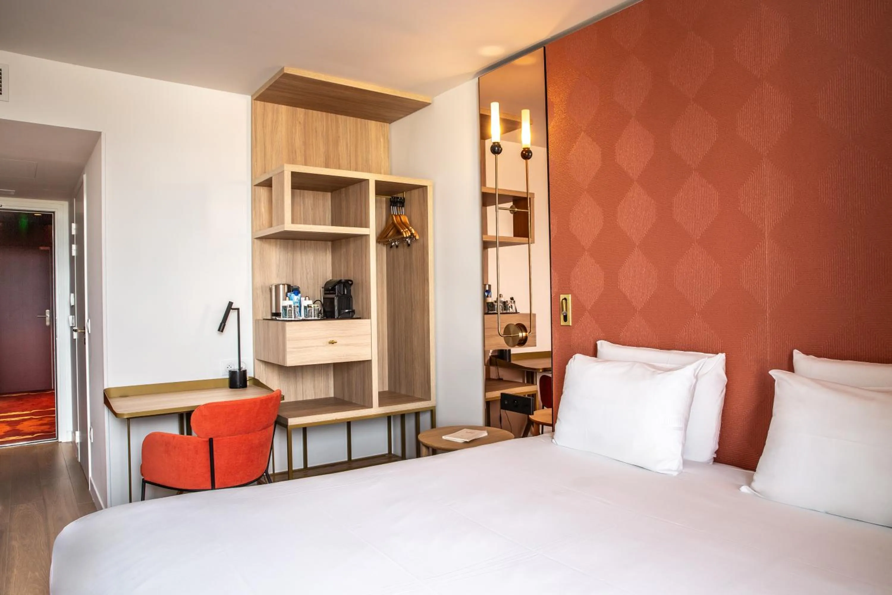 Photo of the whole room, Bed in Hôtel Kyriad Prestige Paris Asnieres