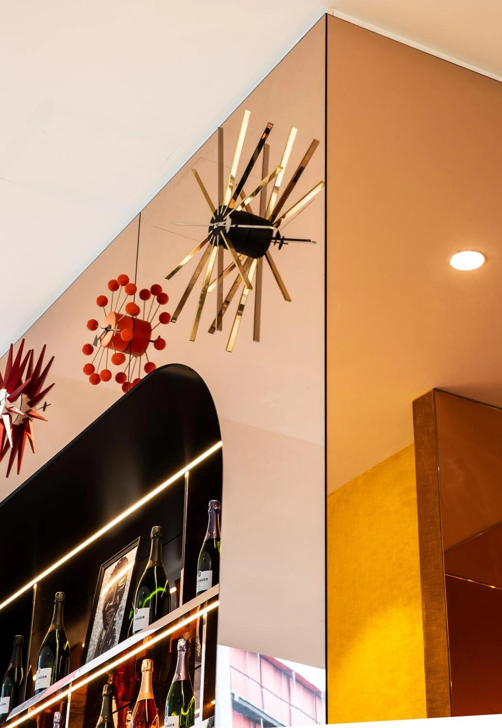 Decorative detail in Hôtel Kyriad Prestige Paris Asnieres