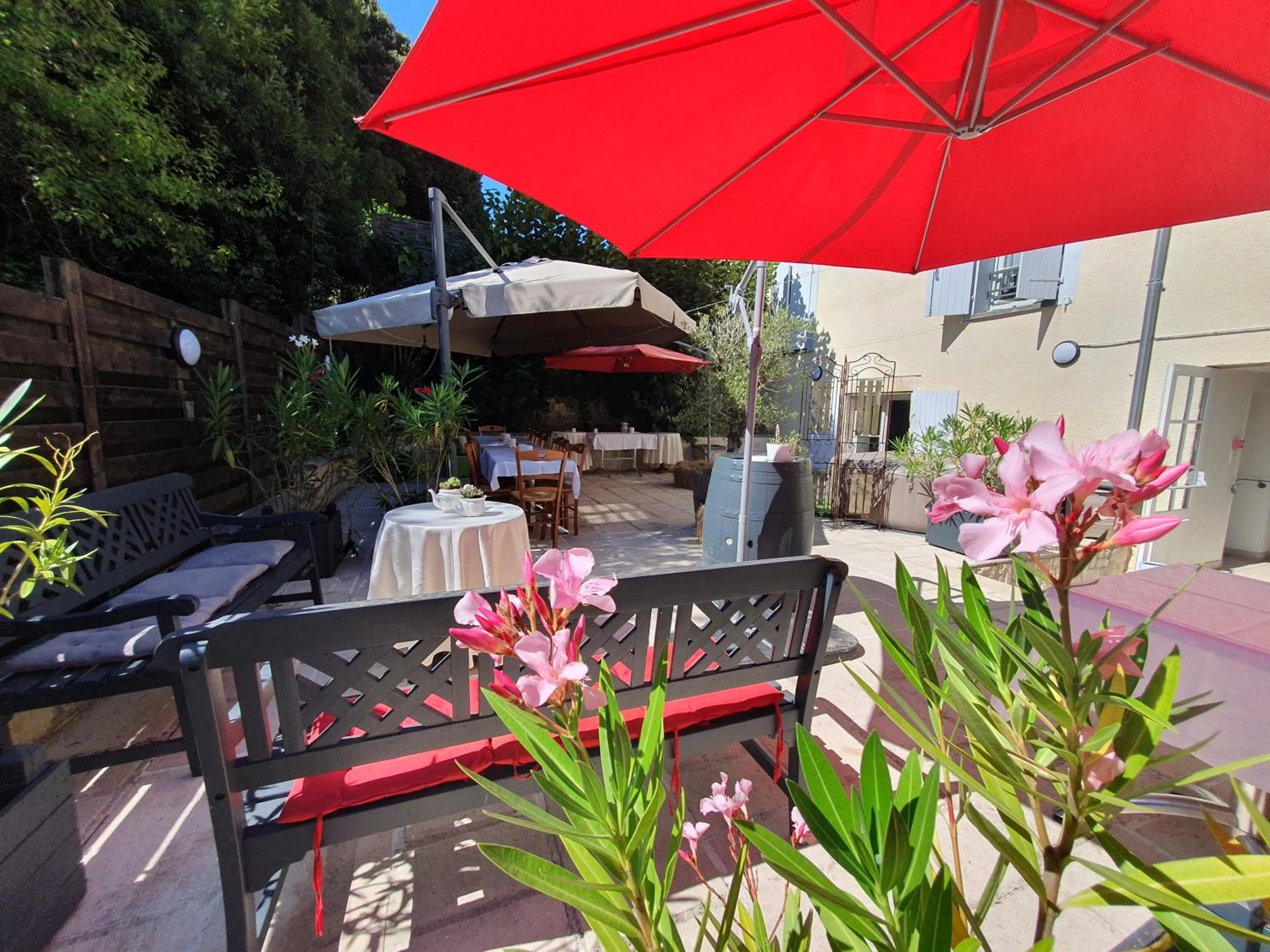 Garden in Le Fin Chapon