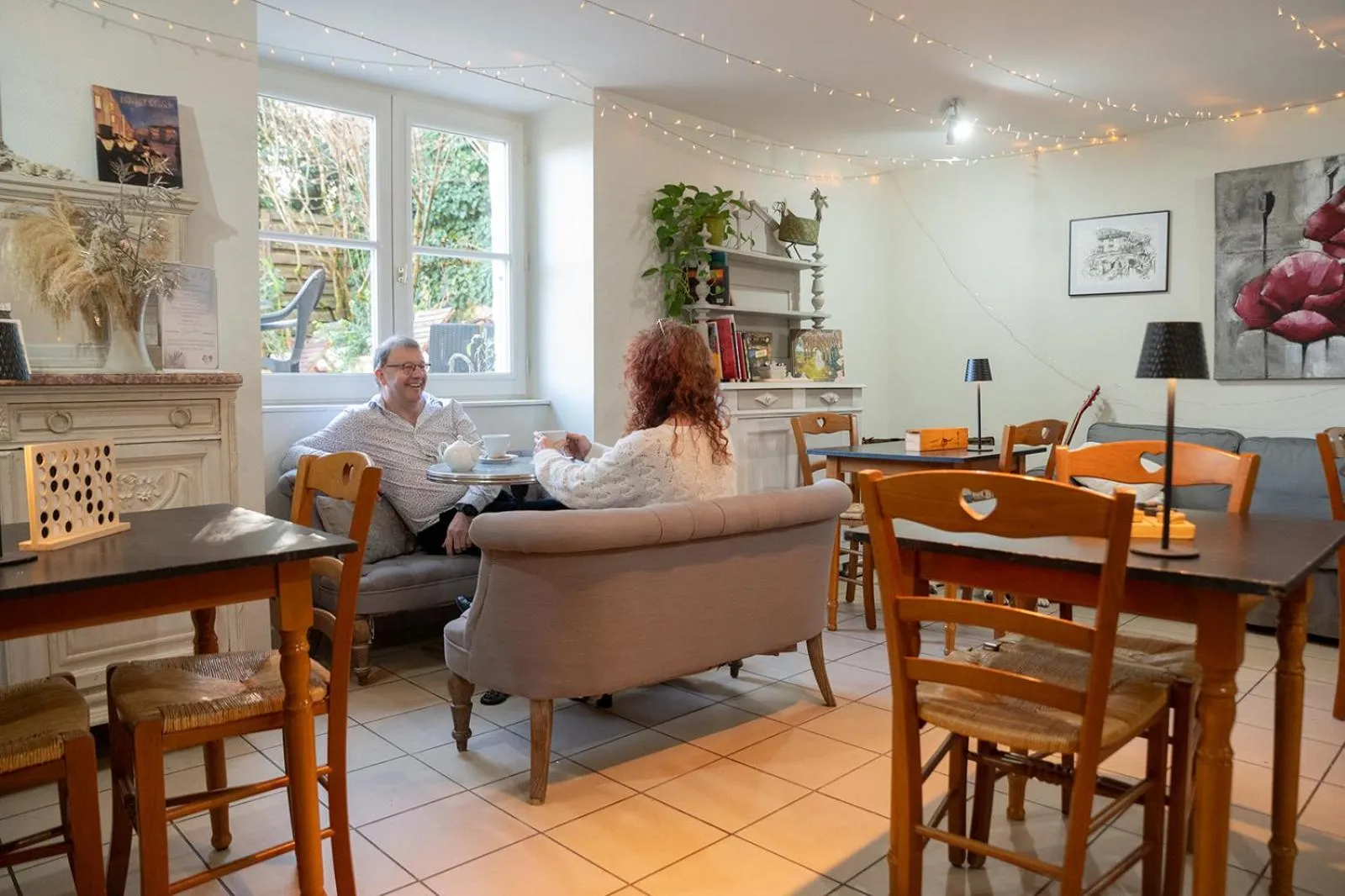 Living room in Le Fin Chapon