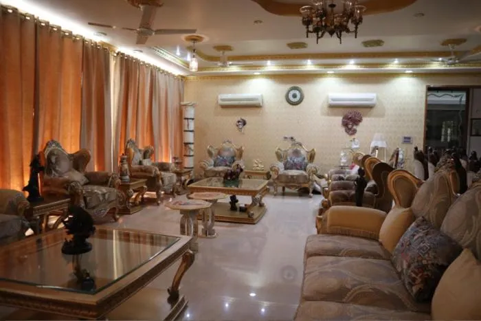 Seating area in PRITHVI FARM COTTAGE AND VILLA
