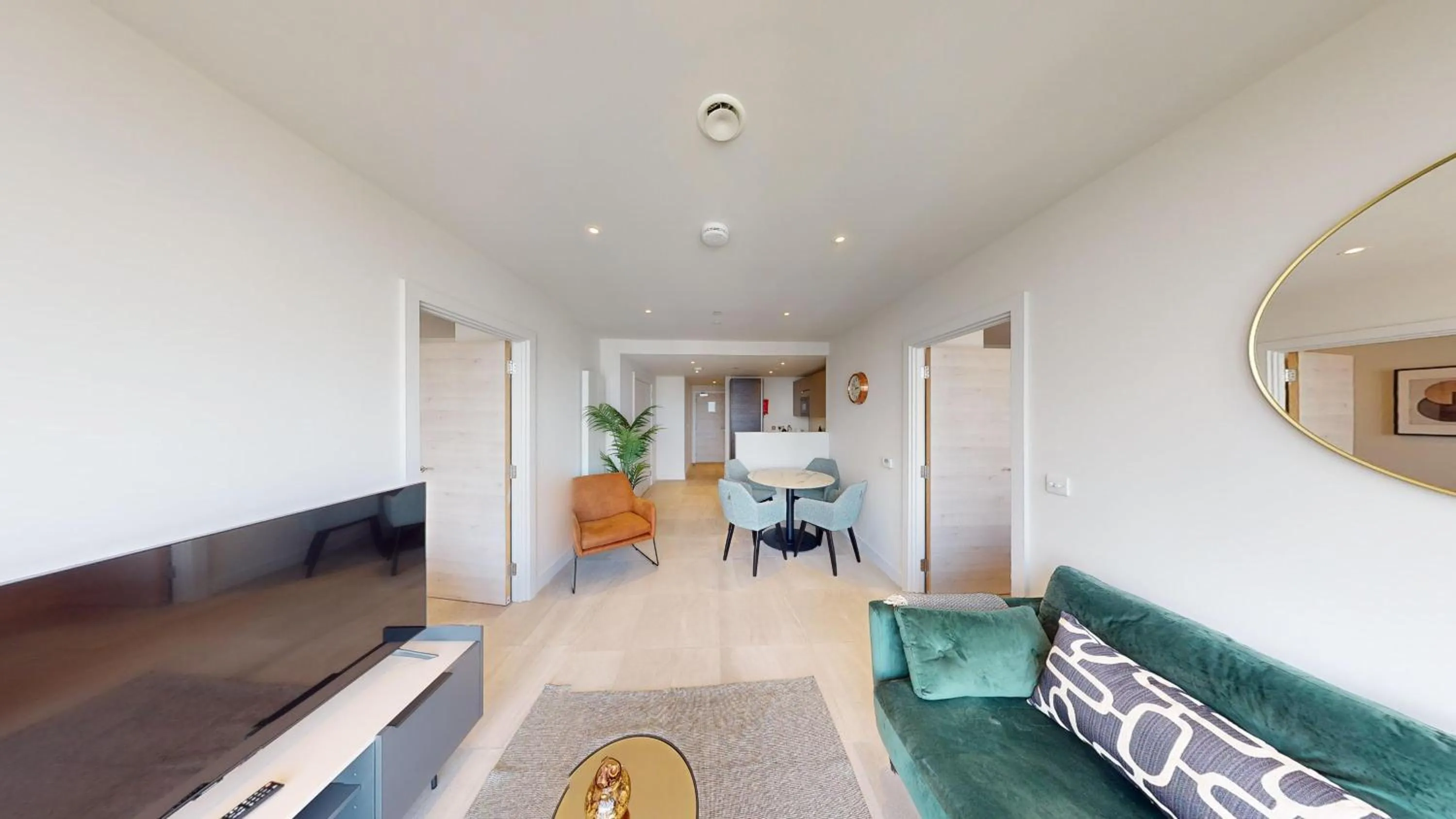 Living room in Charles Hope Liverpool