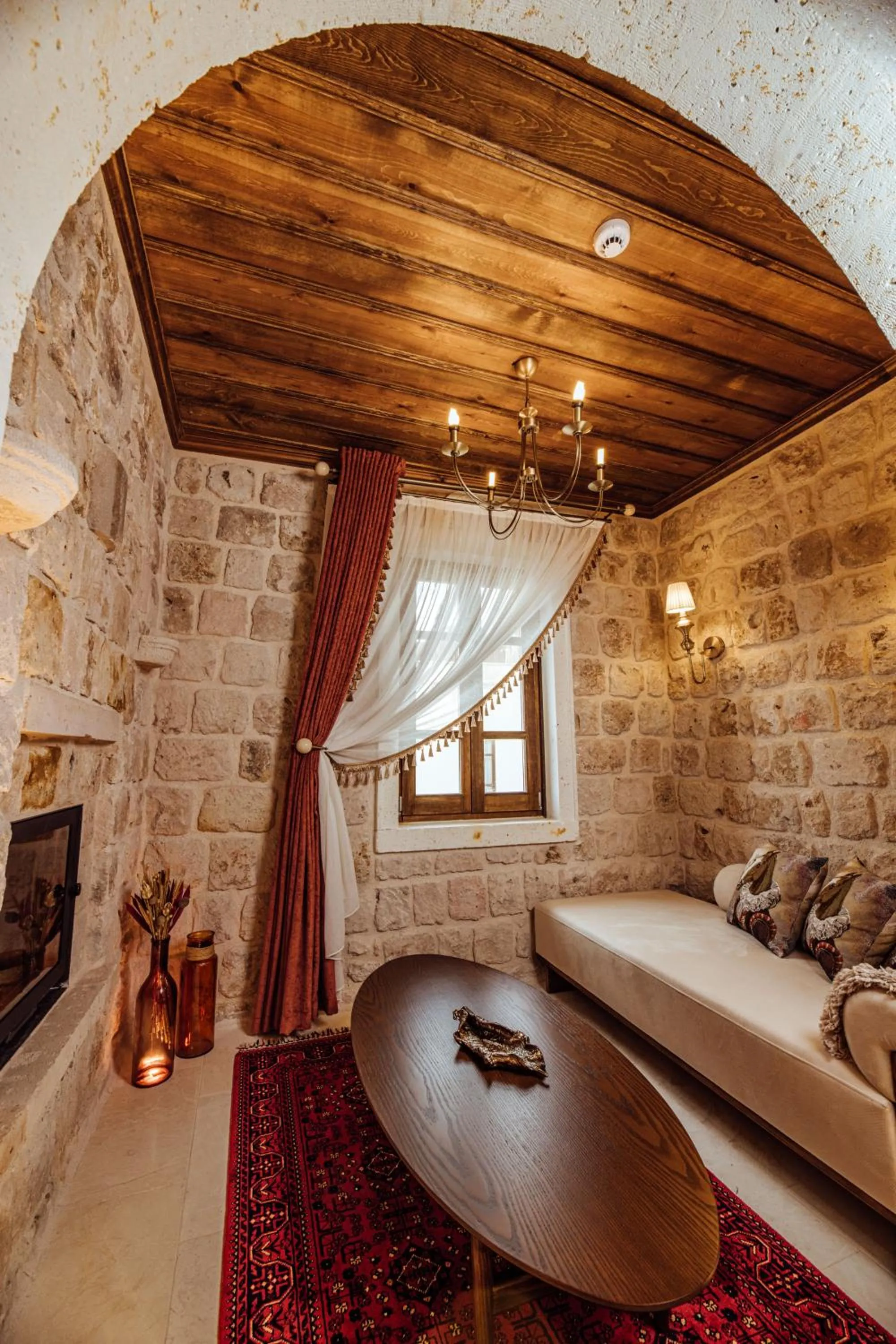 Living room in Via Regia Cappadocia Hotel