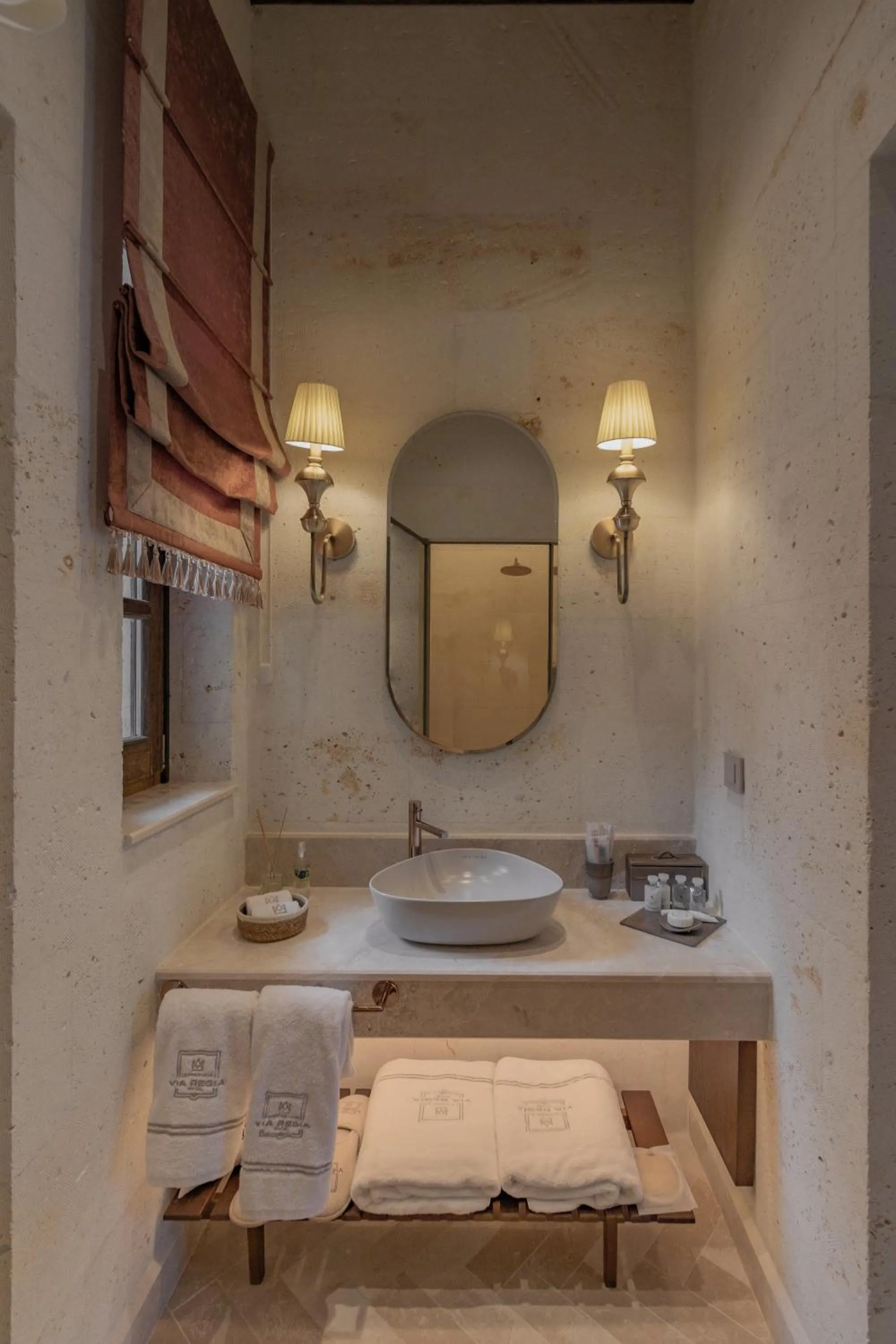 Bathroom in Via Regia Cappadocia Hotel
