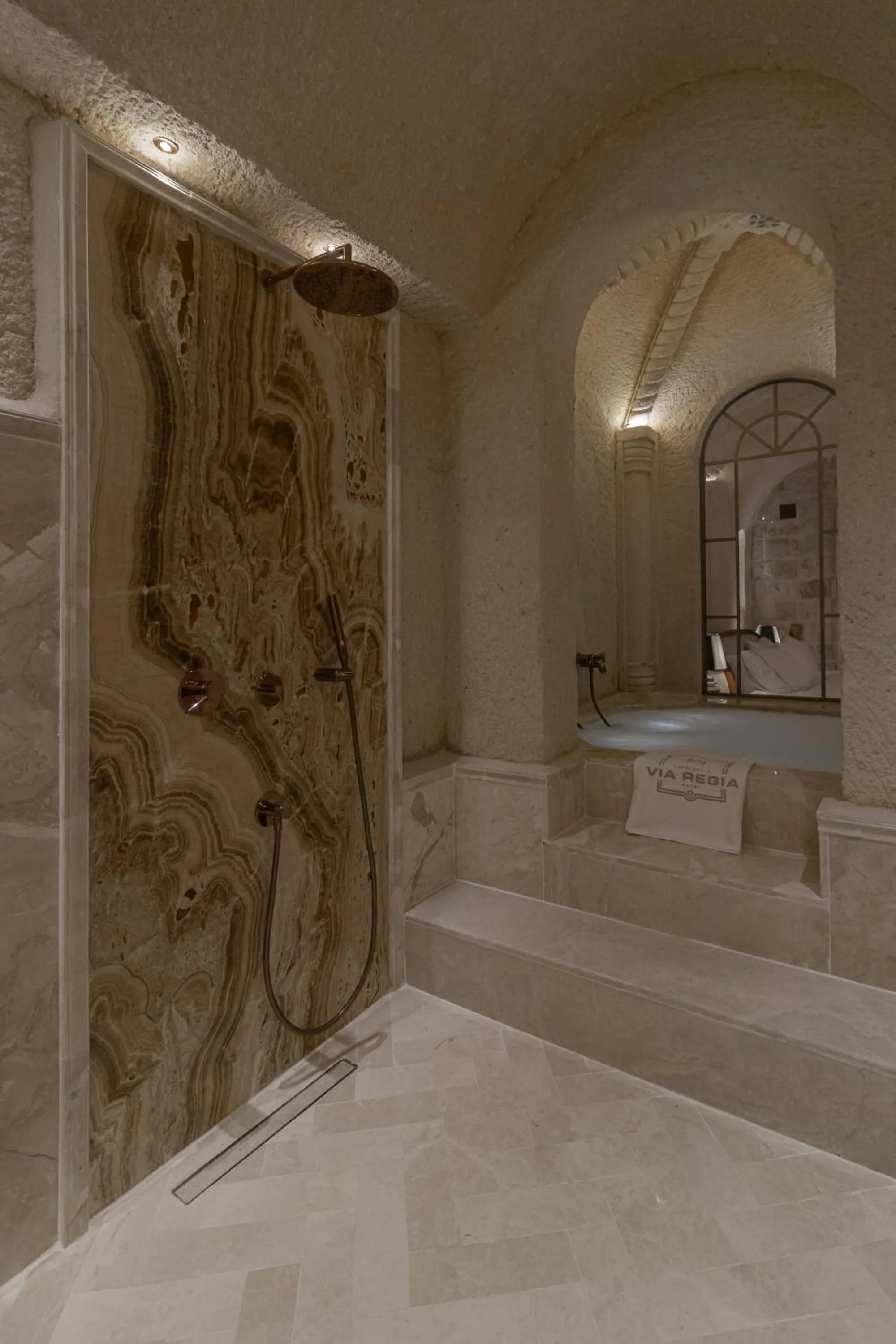 Bathroom in Via Regia Cappadocia Hotel