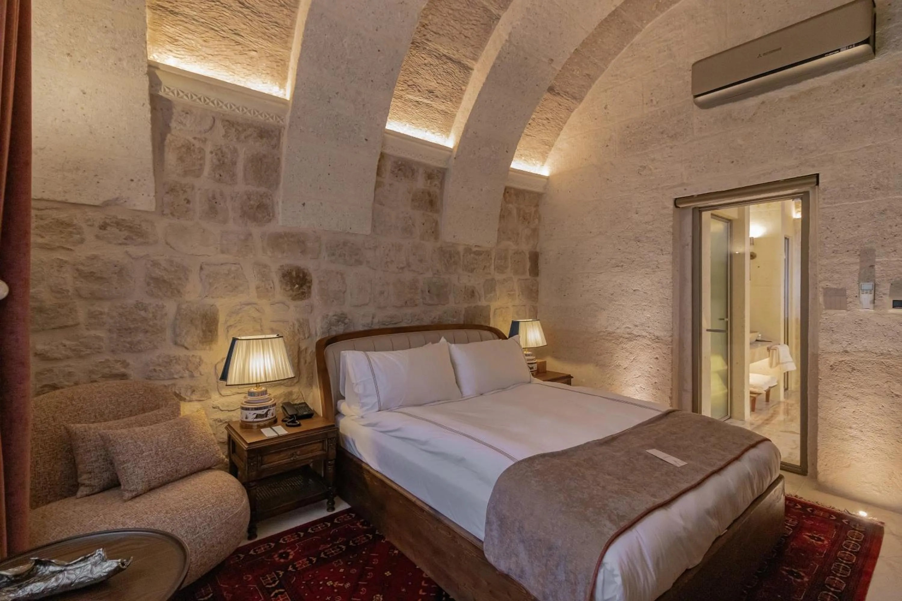 Bedroom, Bed in Via Regia Cappadocia Hotel