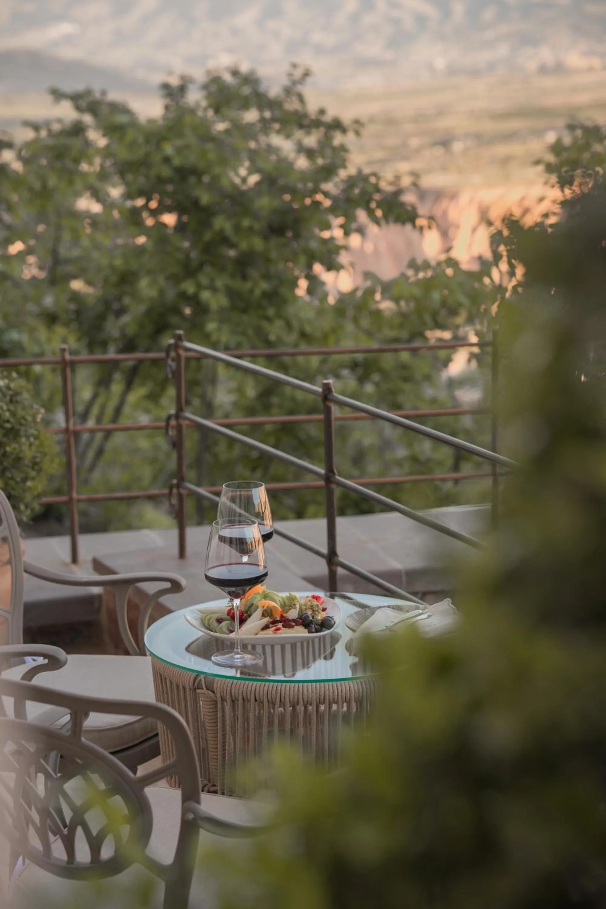 Patio in Via Regia Cappadocia Hotel