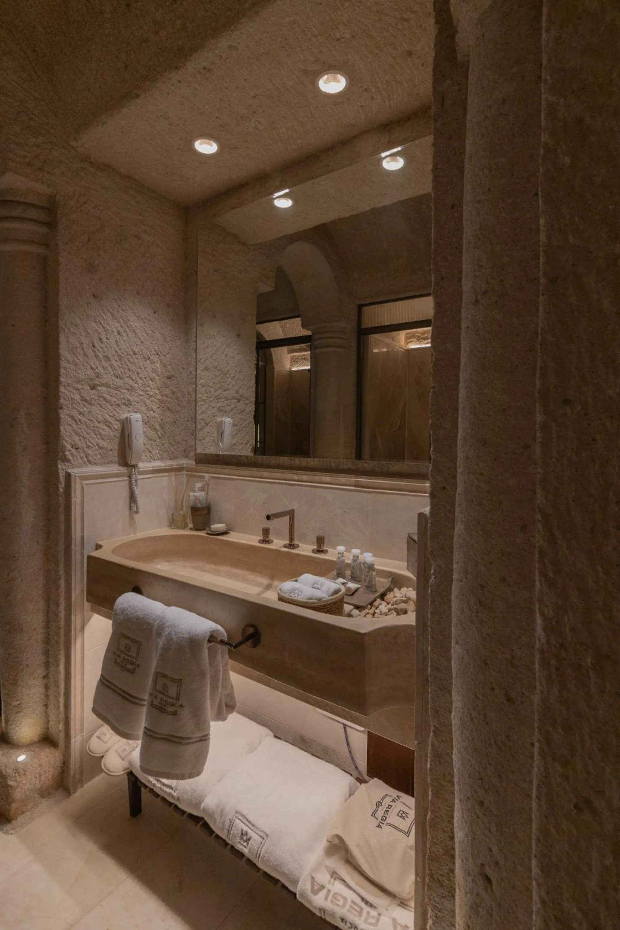 Bathroom in Via Regia Cappadocia Hotel