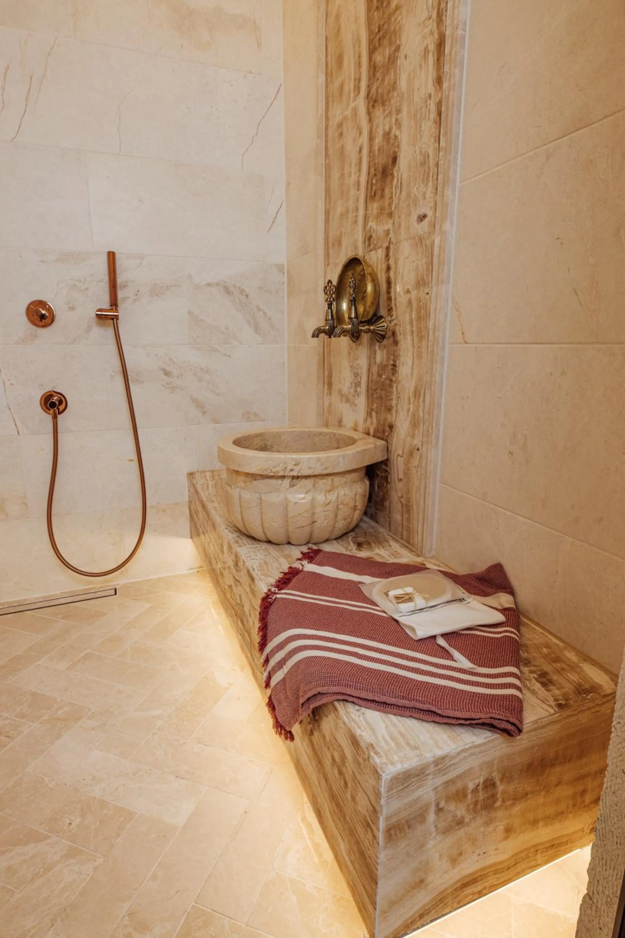 Bathroom in Via Regia Cappadocia Hotel