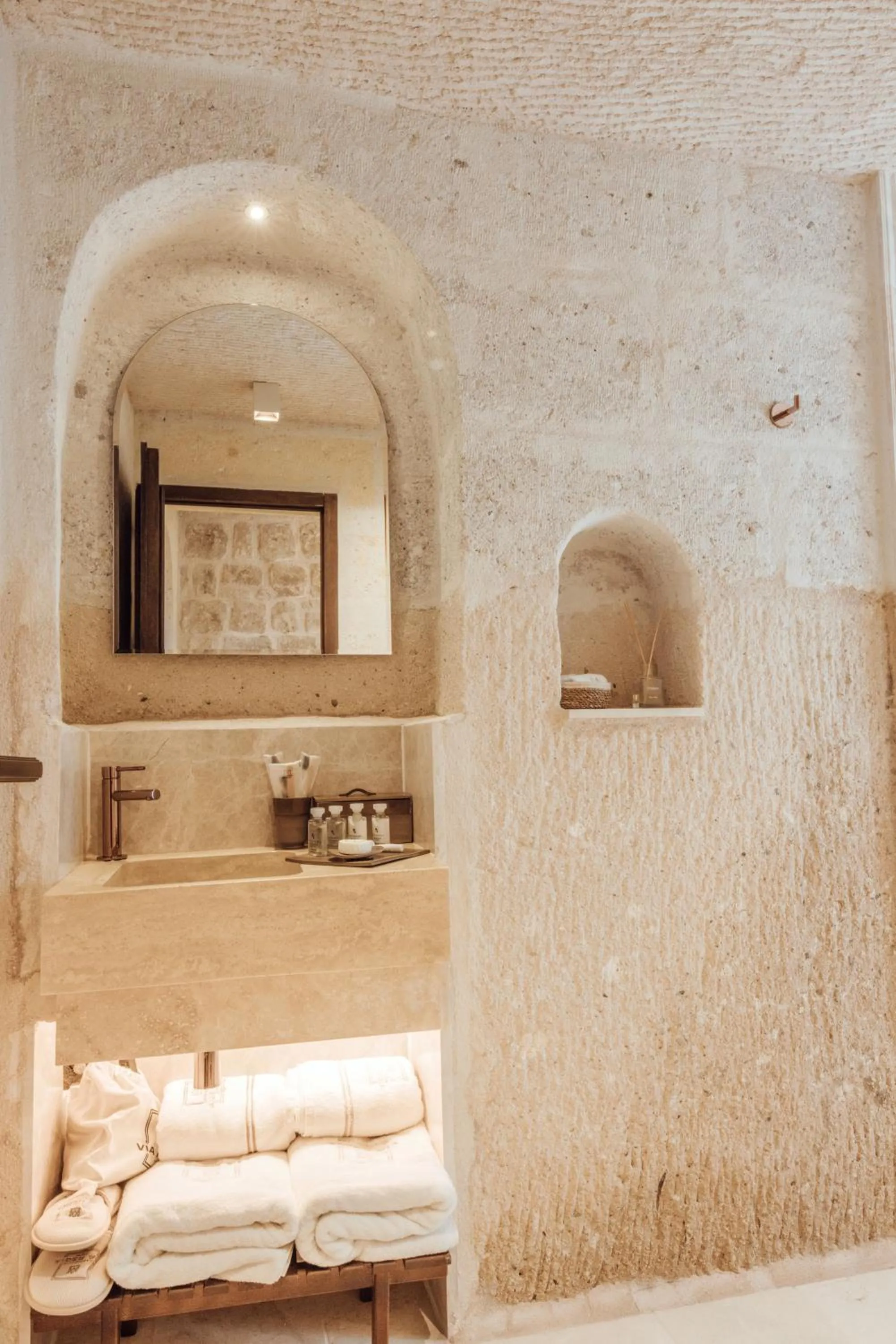 Bathroom in Via Regia Cappadocia Hotel