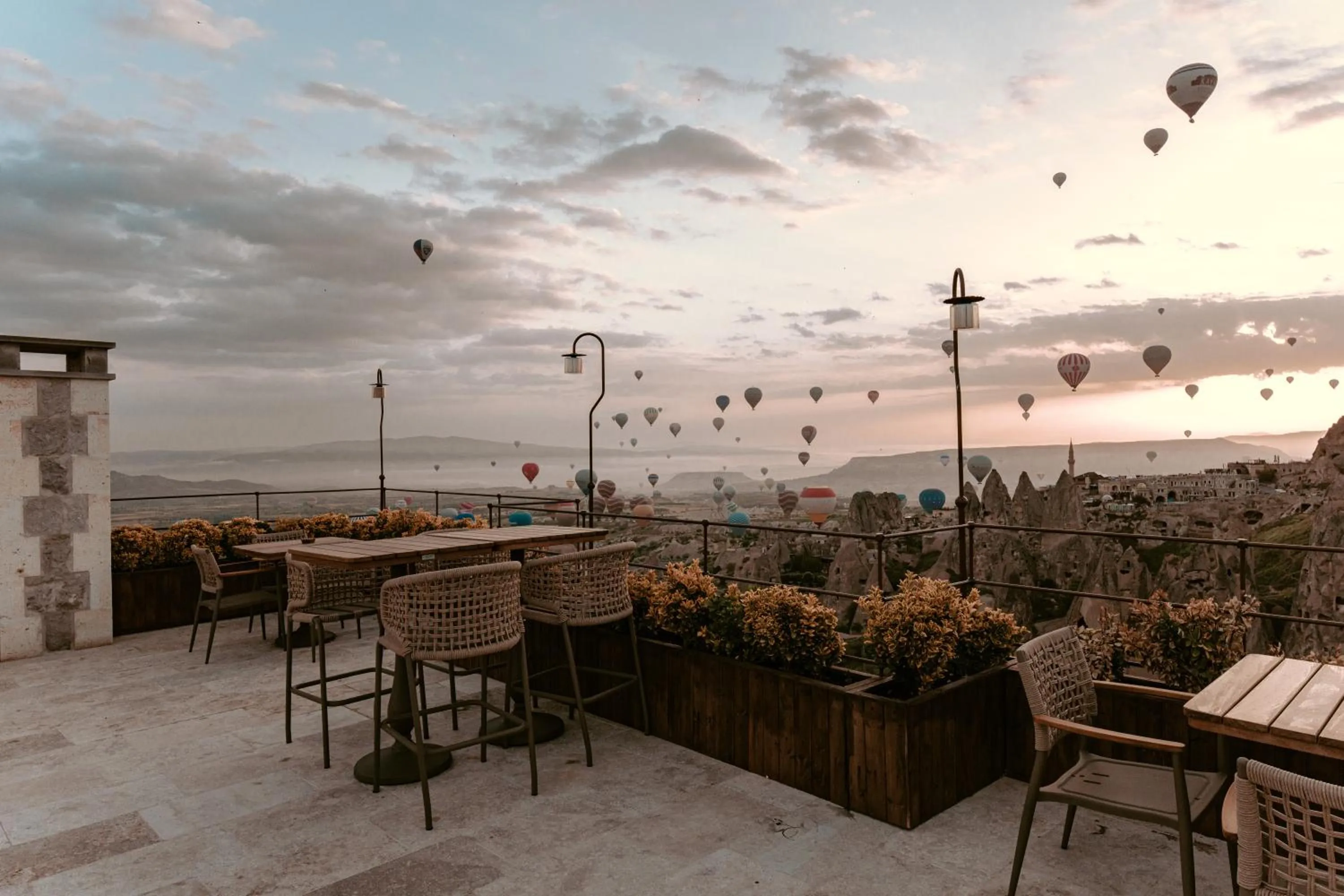 Balcony/Terrace in Via Regia Cappadocia Hotel