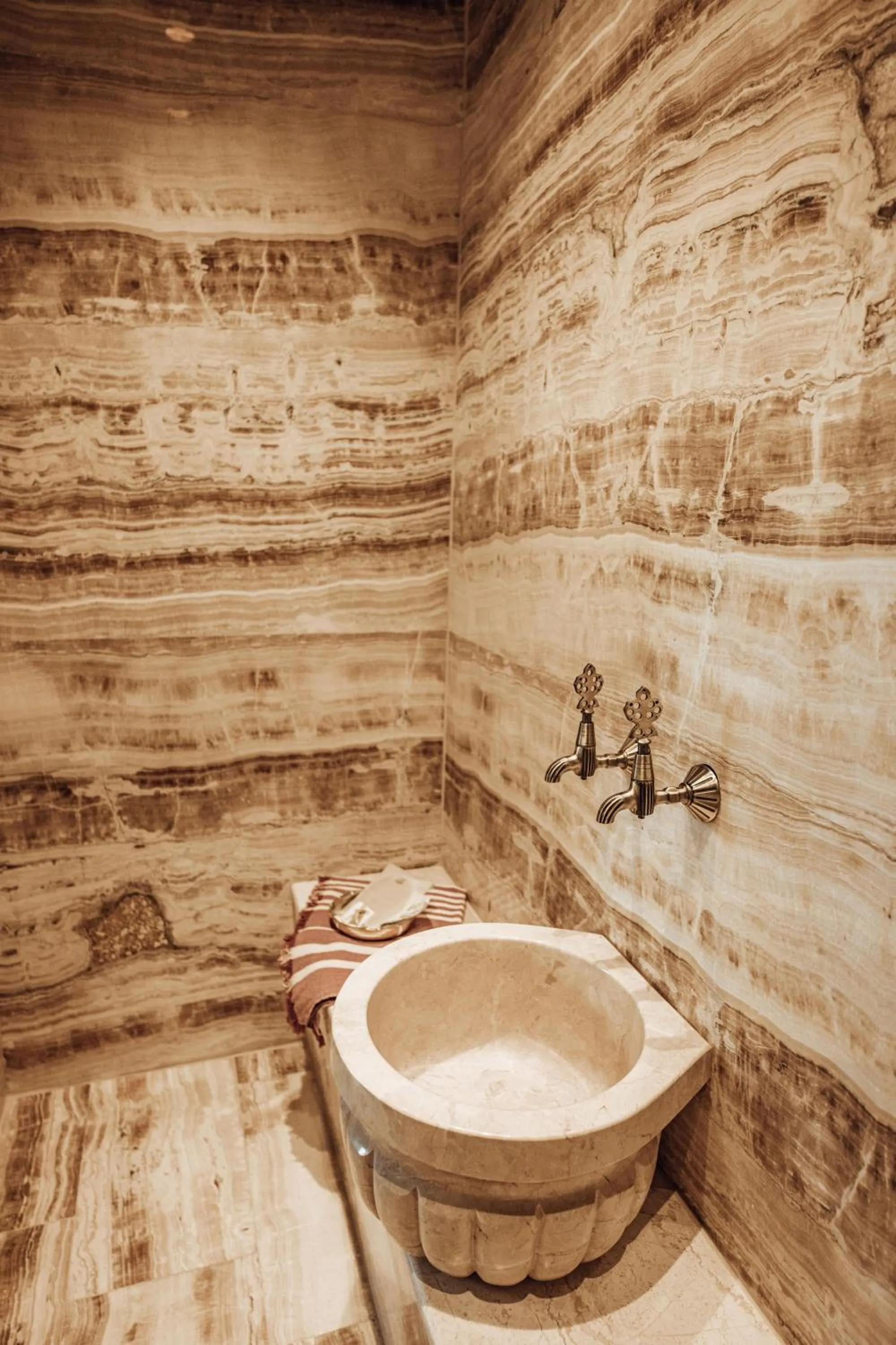 Bathroom in Via Regia Cappadocia Hotel