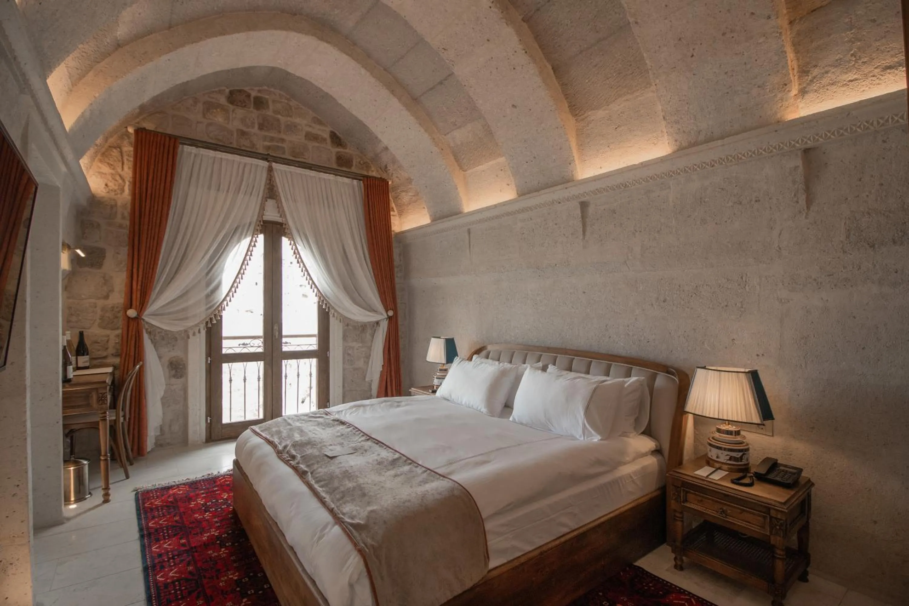 Bedroom, Bed in Via Regia Cappadocia Hotel