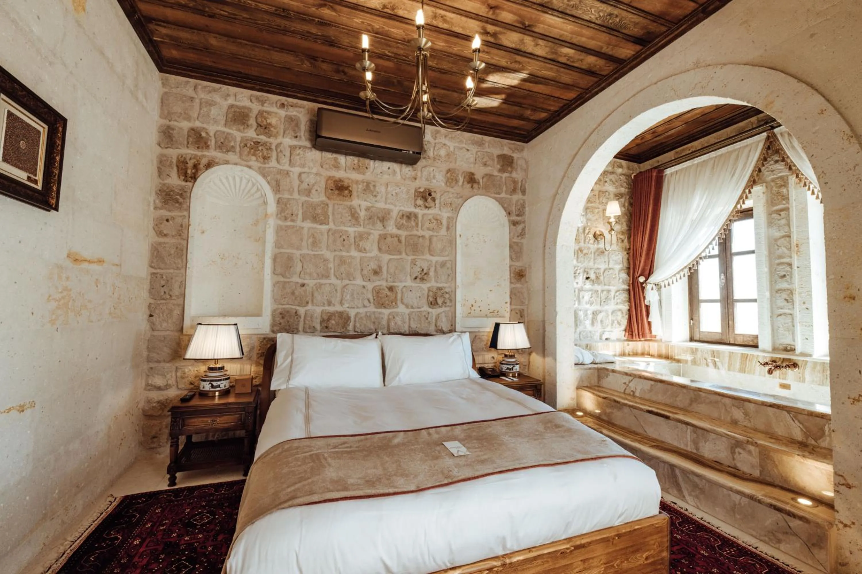 Bedroom, Bed in Via Regia Cappadocia Hotel