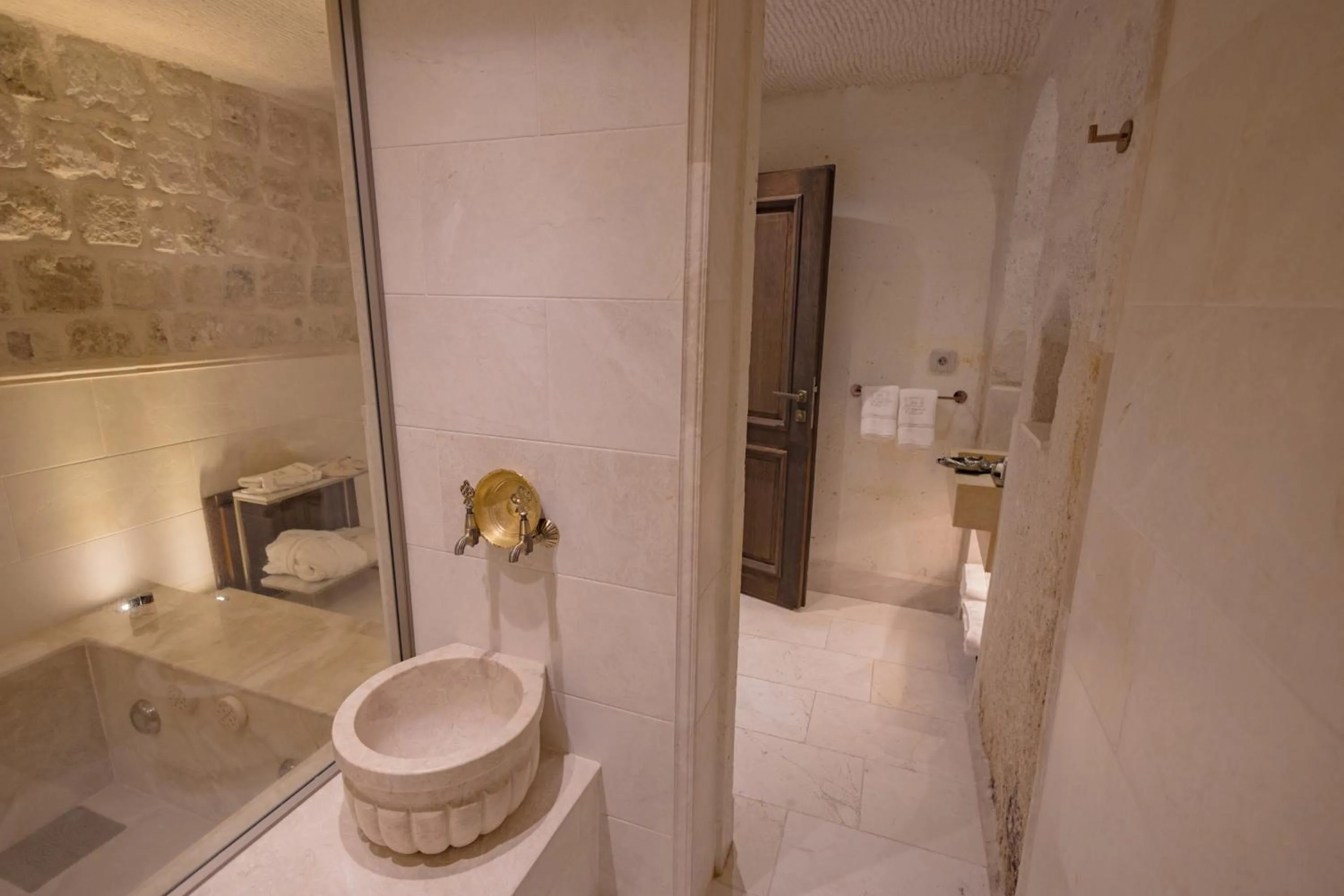 Bathroom in Via Regia Cappadocia Hotel
