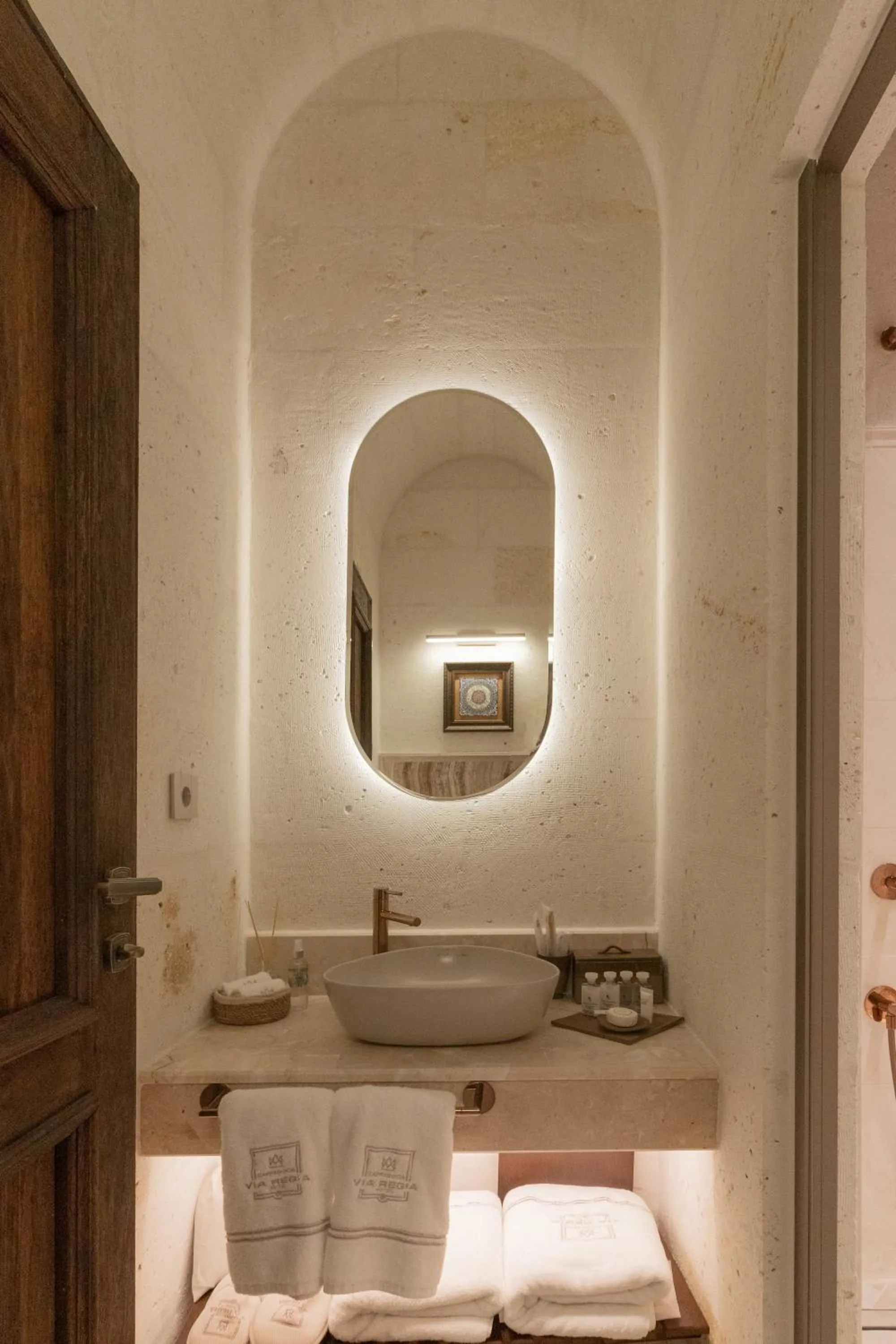 Bathroom in Via Regia Cappadocia Hotel