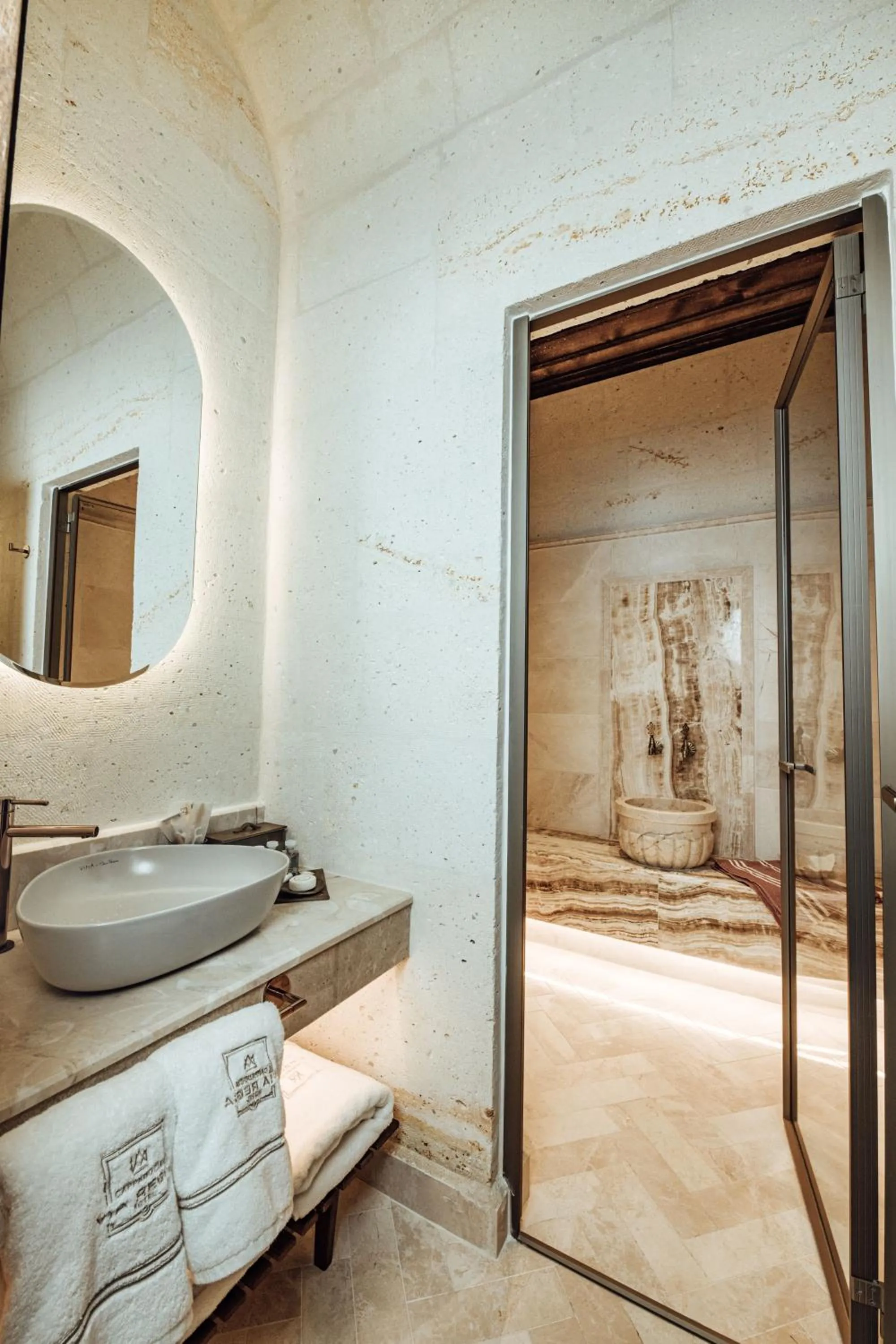 Bathroom in Via Regia Cappadocia Hotel
