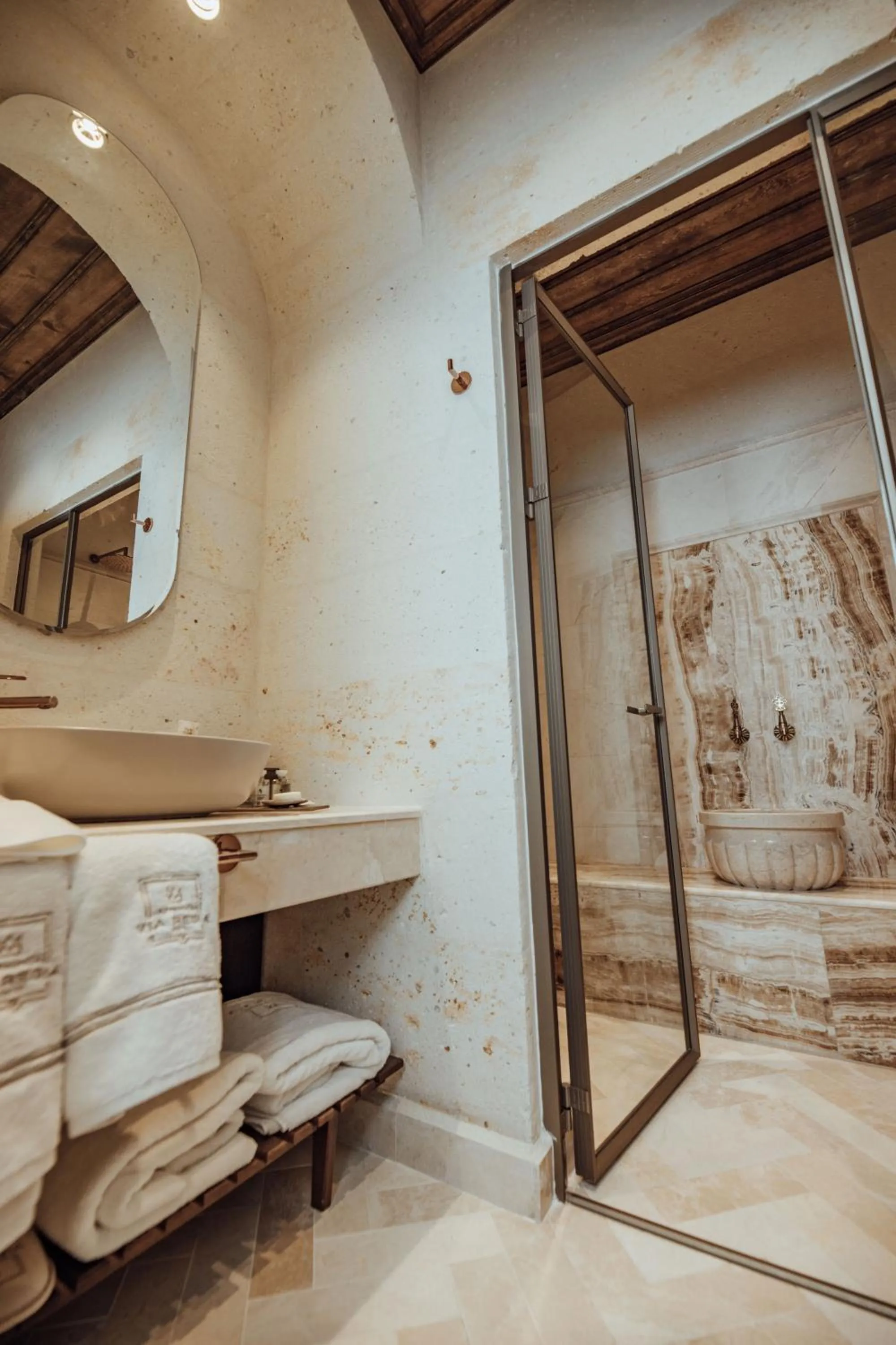 Bathroom in Via Regia Cappadocia Hotel