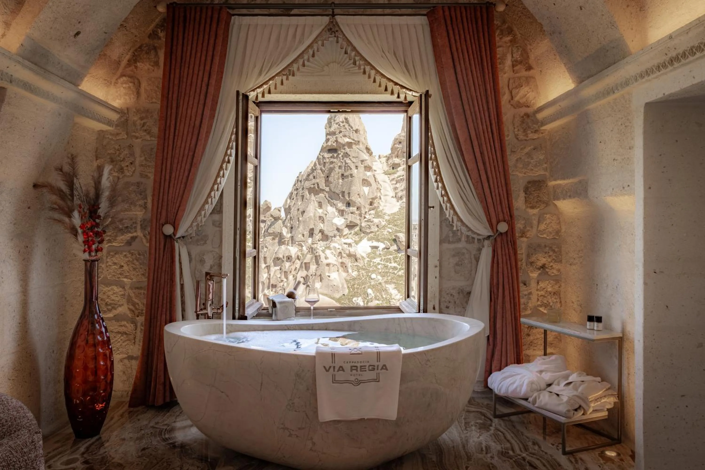 Natural landscape in Via Regia Cappadocia Hotel