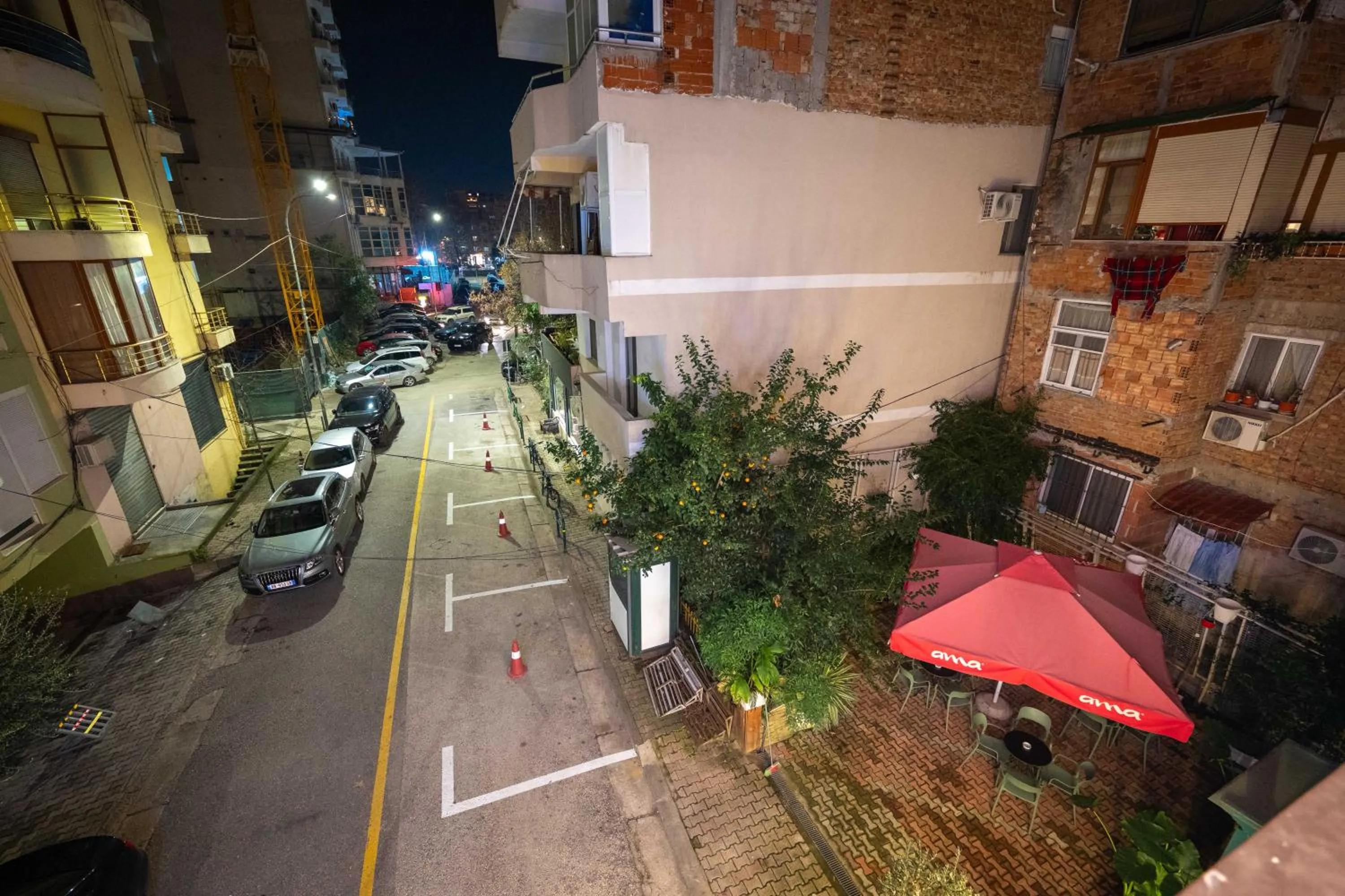 Property building in Hotel Aria