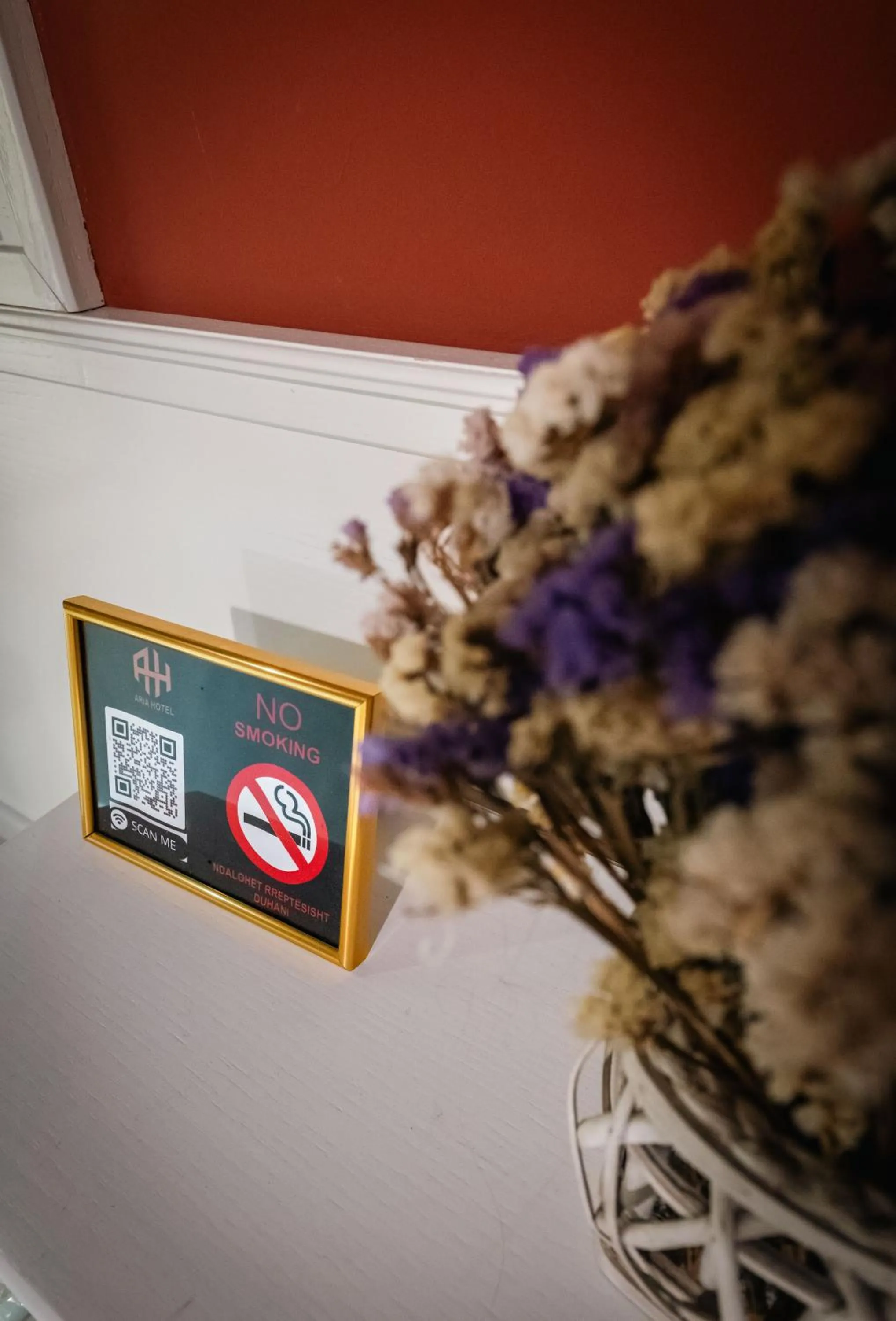 Property logo or sign in Hotel Aria