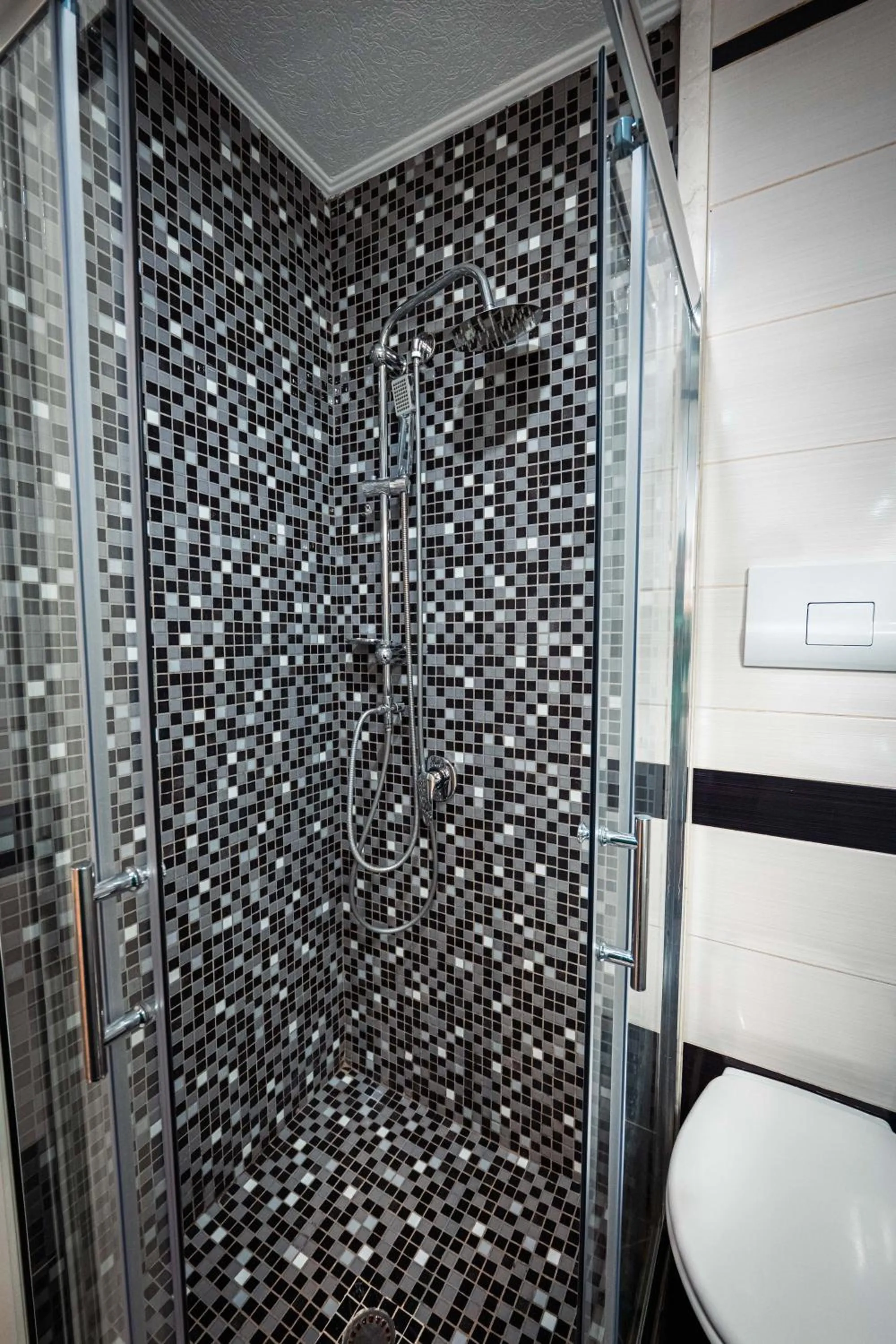 Shower in Hotel Aria