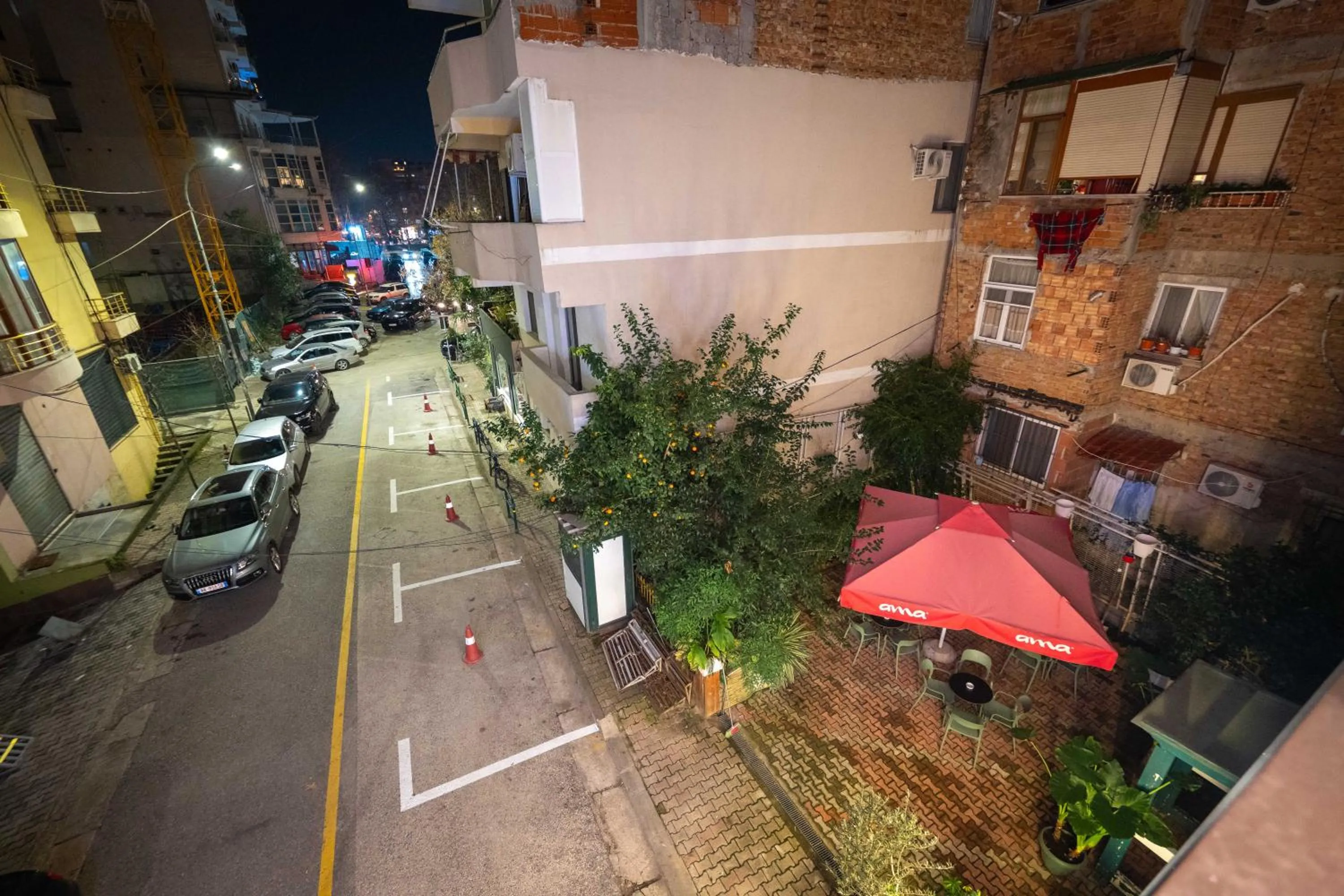 Property building in Hotel Aria