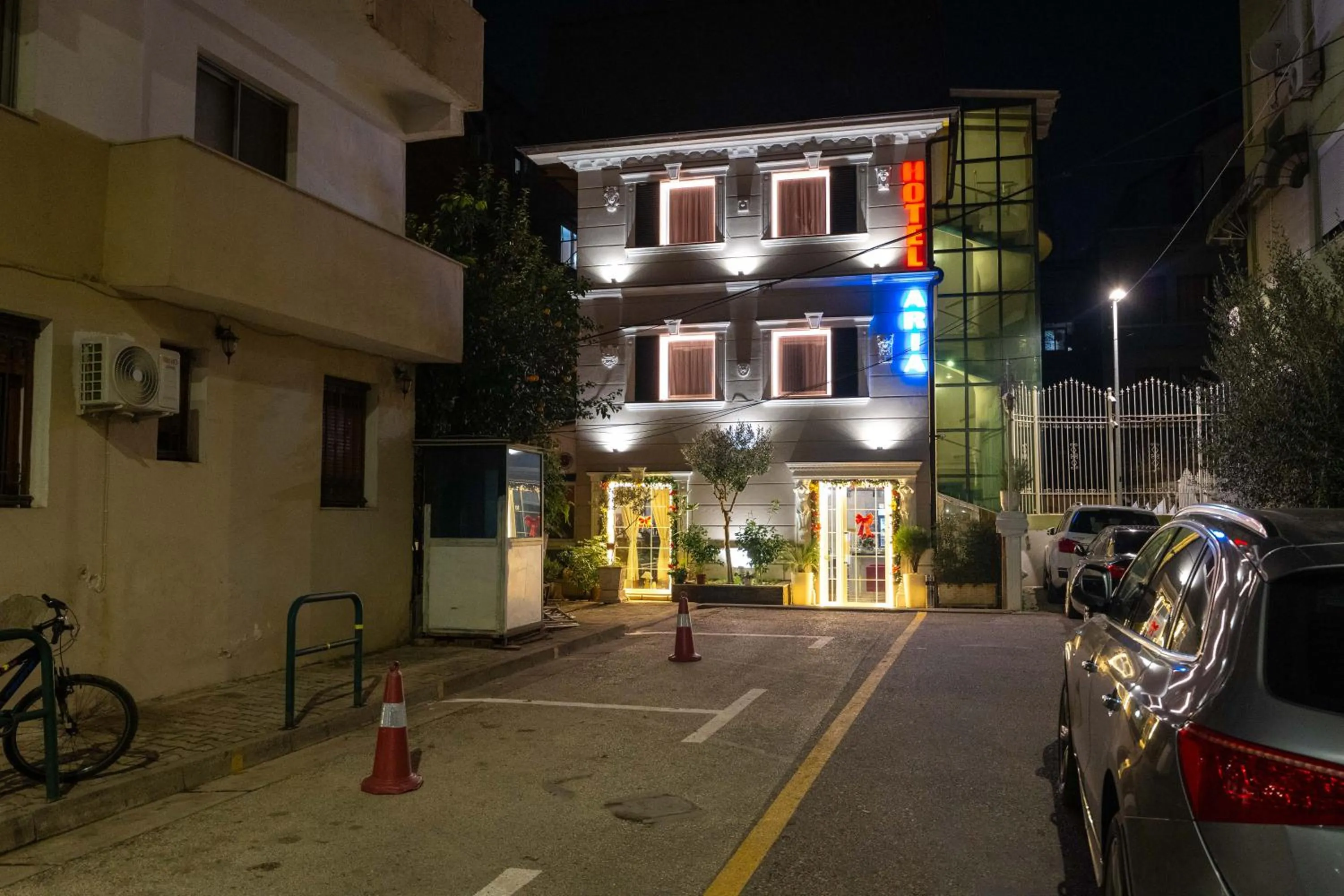 Property building in Hotel Aria