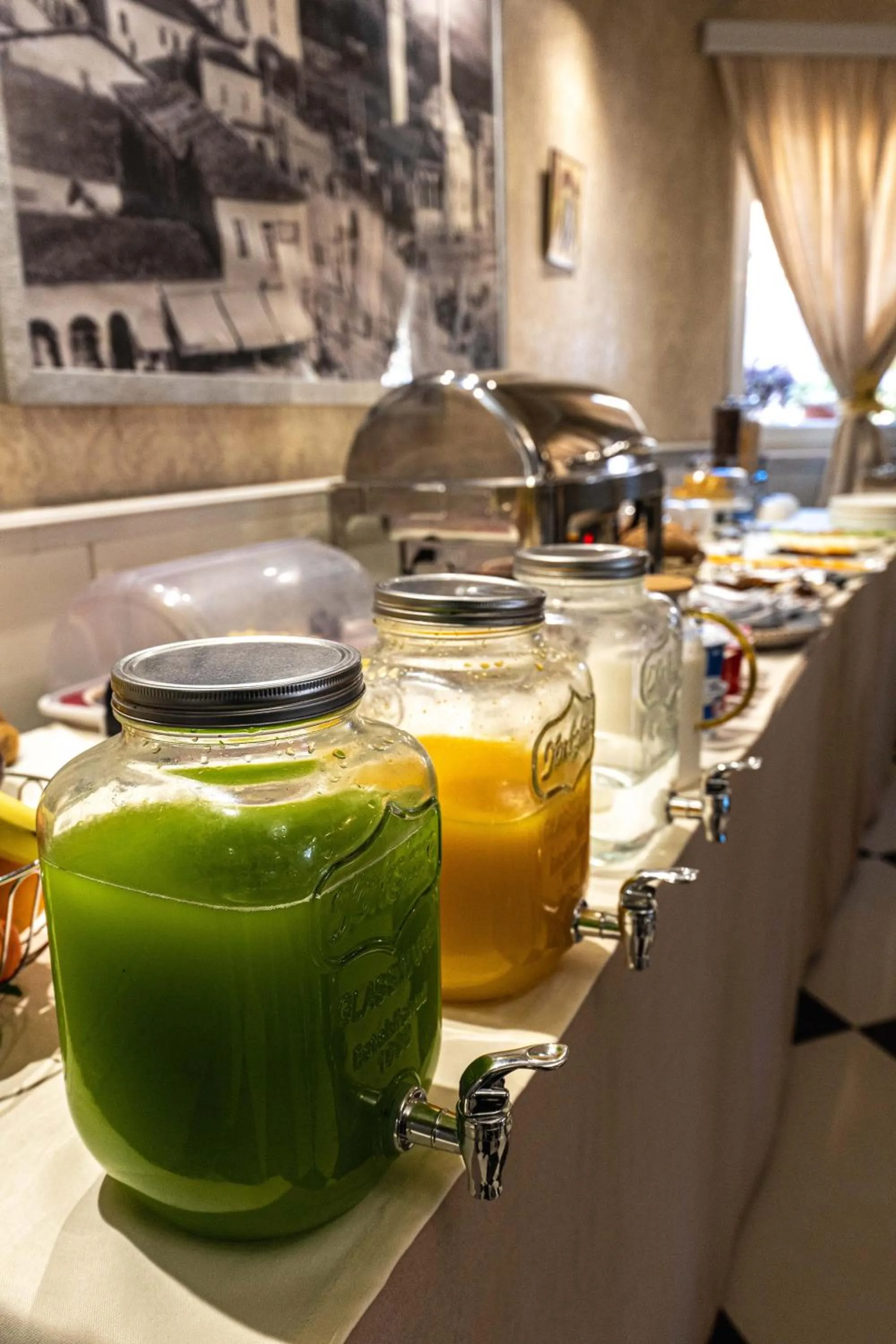 Food and drinks in Hotel Aria