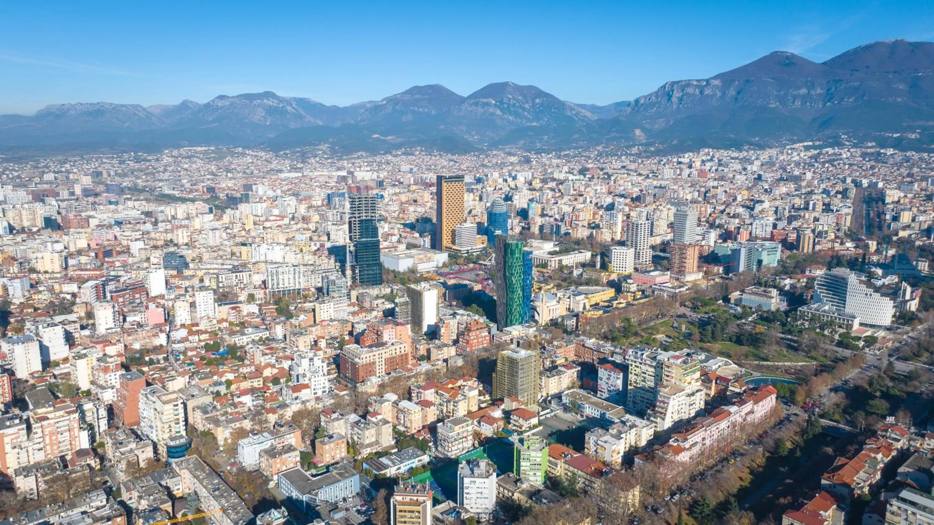 Property building in Hotel Aria