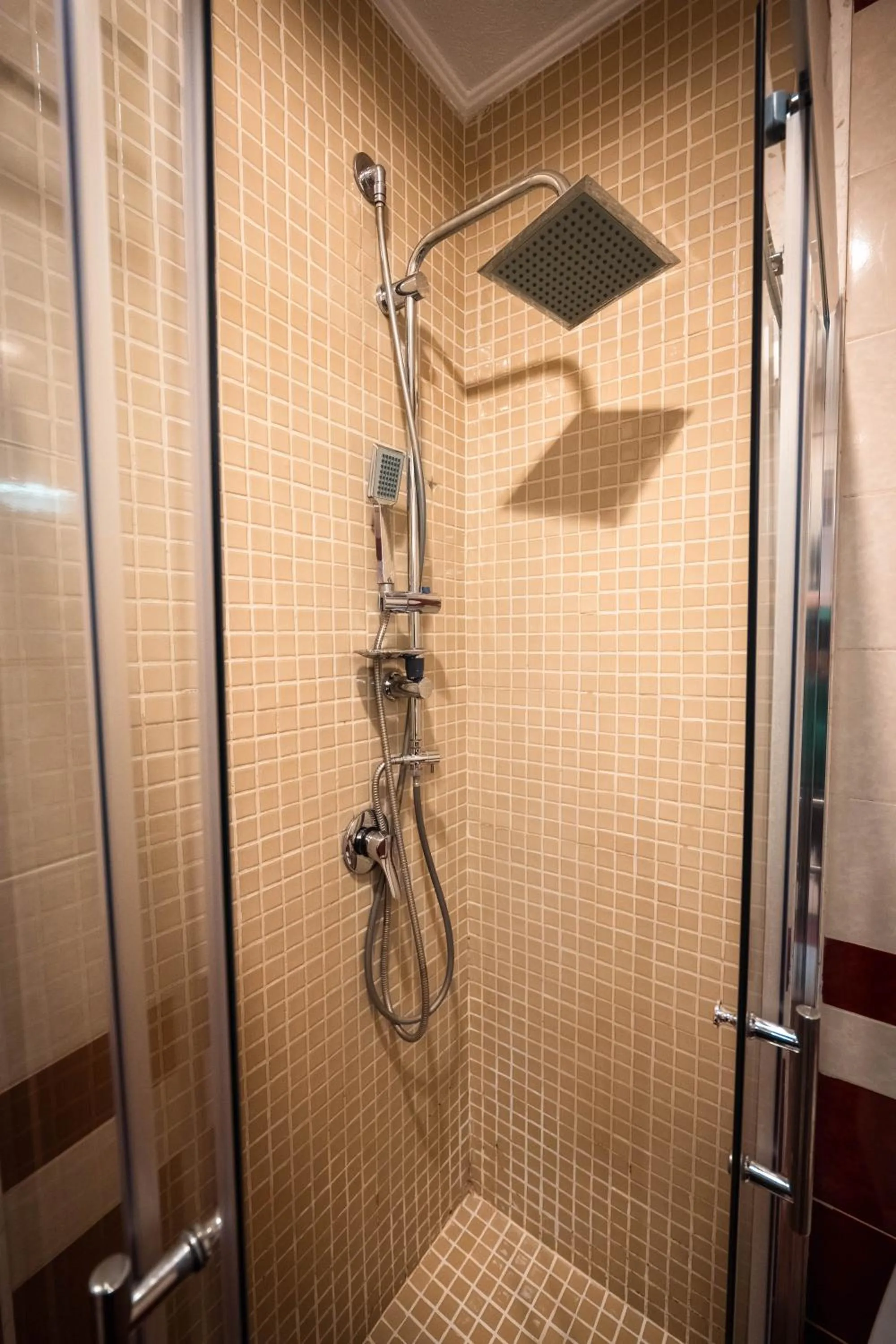 Shower in Hotel Aria