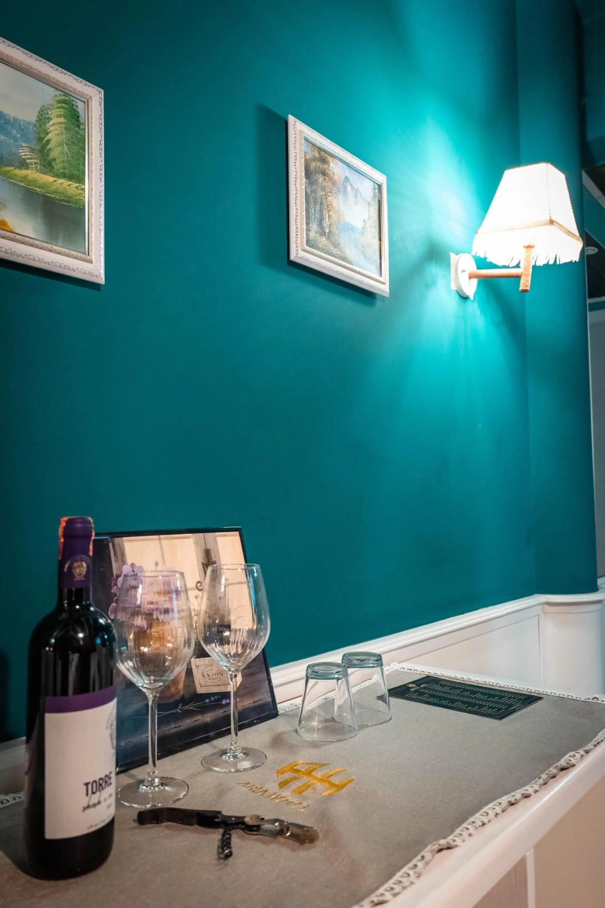 Drinks in Hotel Aria