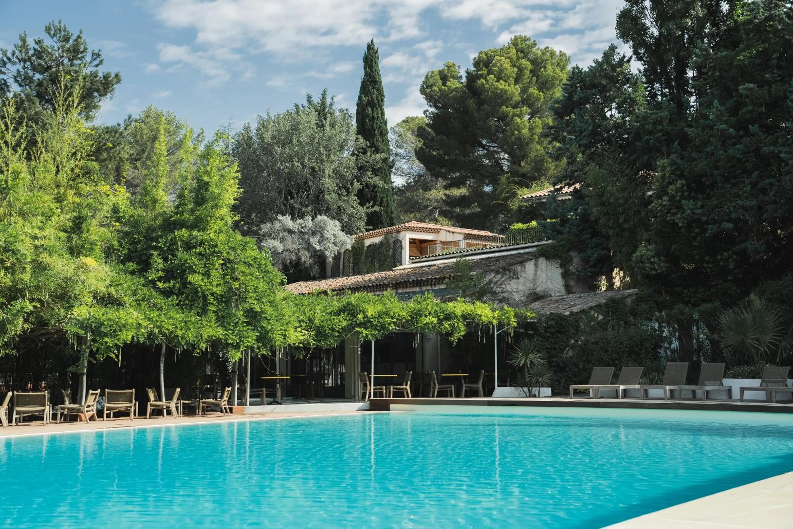 Pool view in Setclub Hôtel & Spa Aix-en-Provence