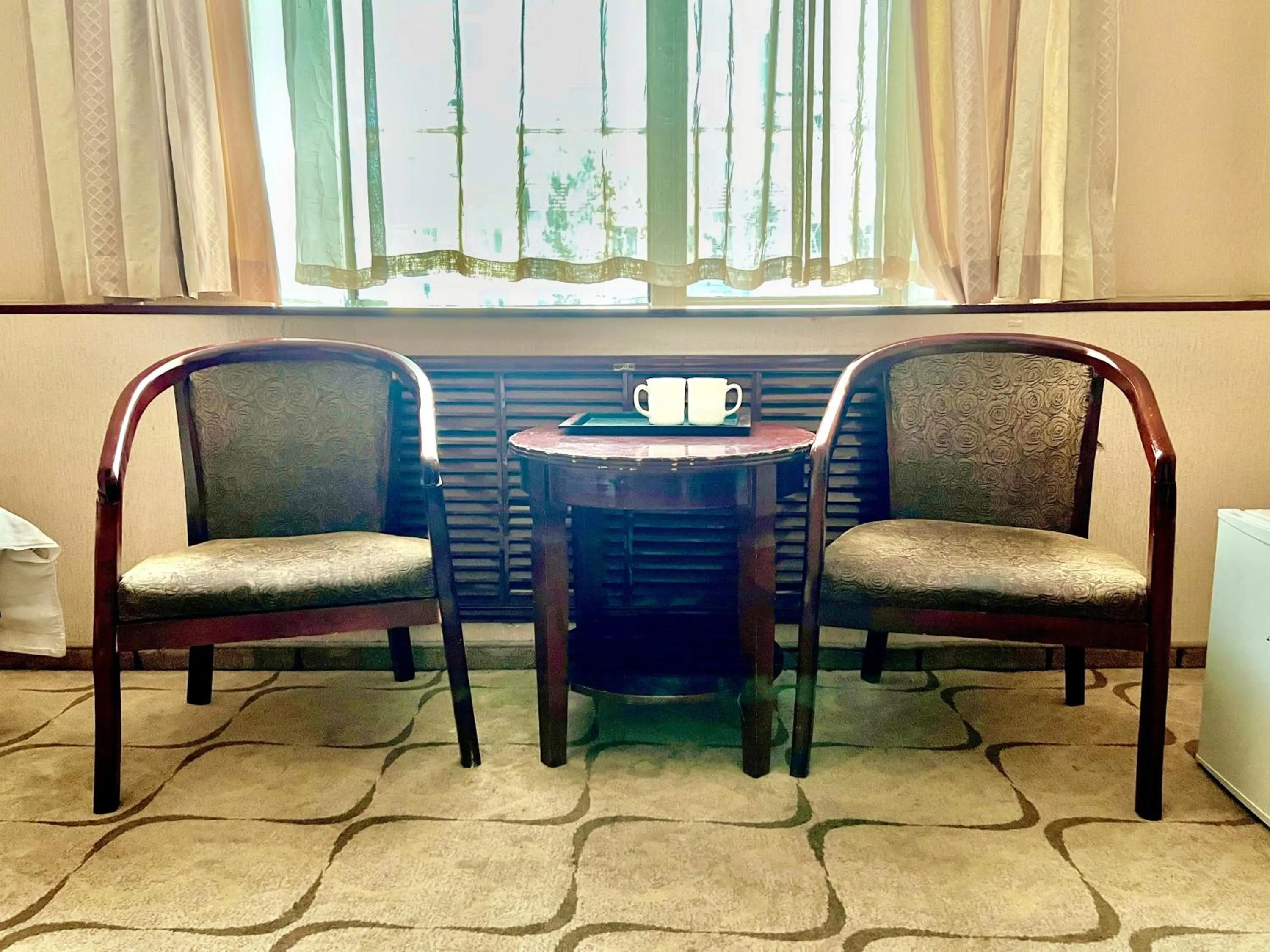 Seating area in Kharaa Hotel & Restaurant